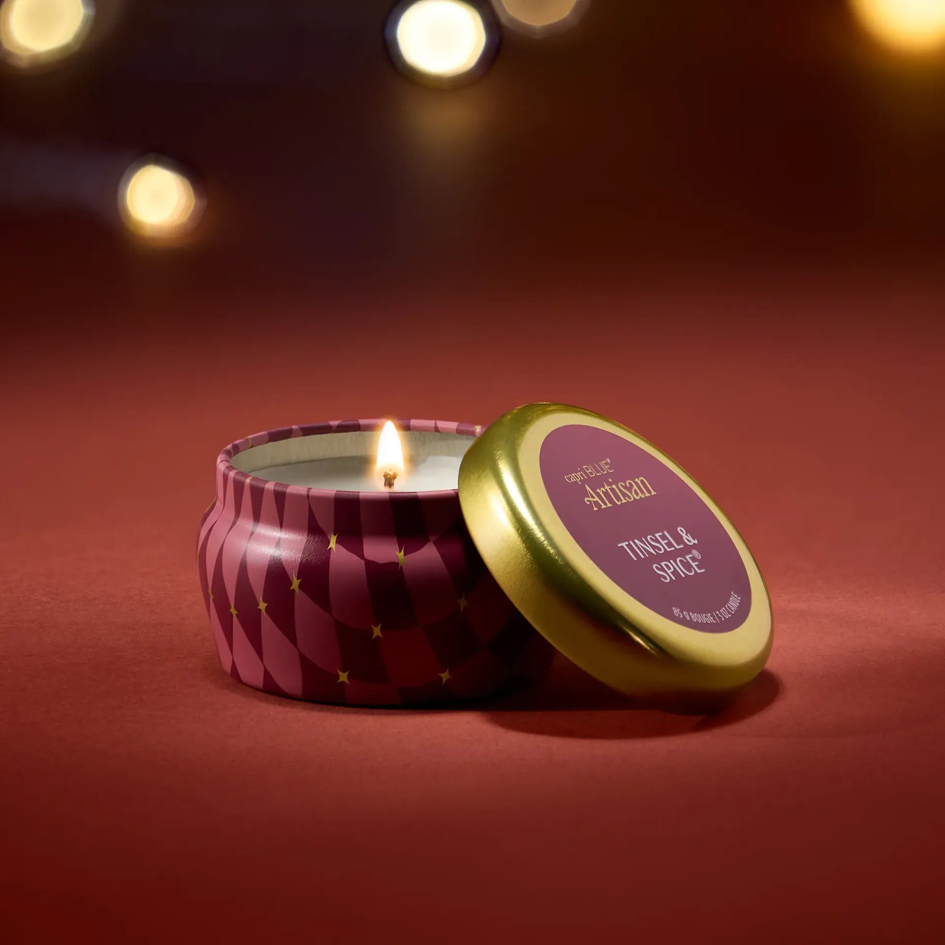 Tinsel & Spice Artisan Winter Bazaar Mini Tin