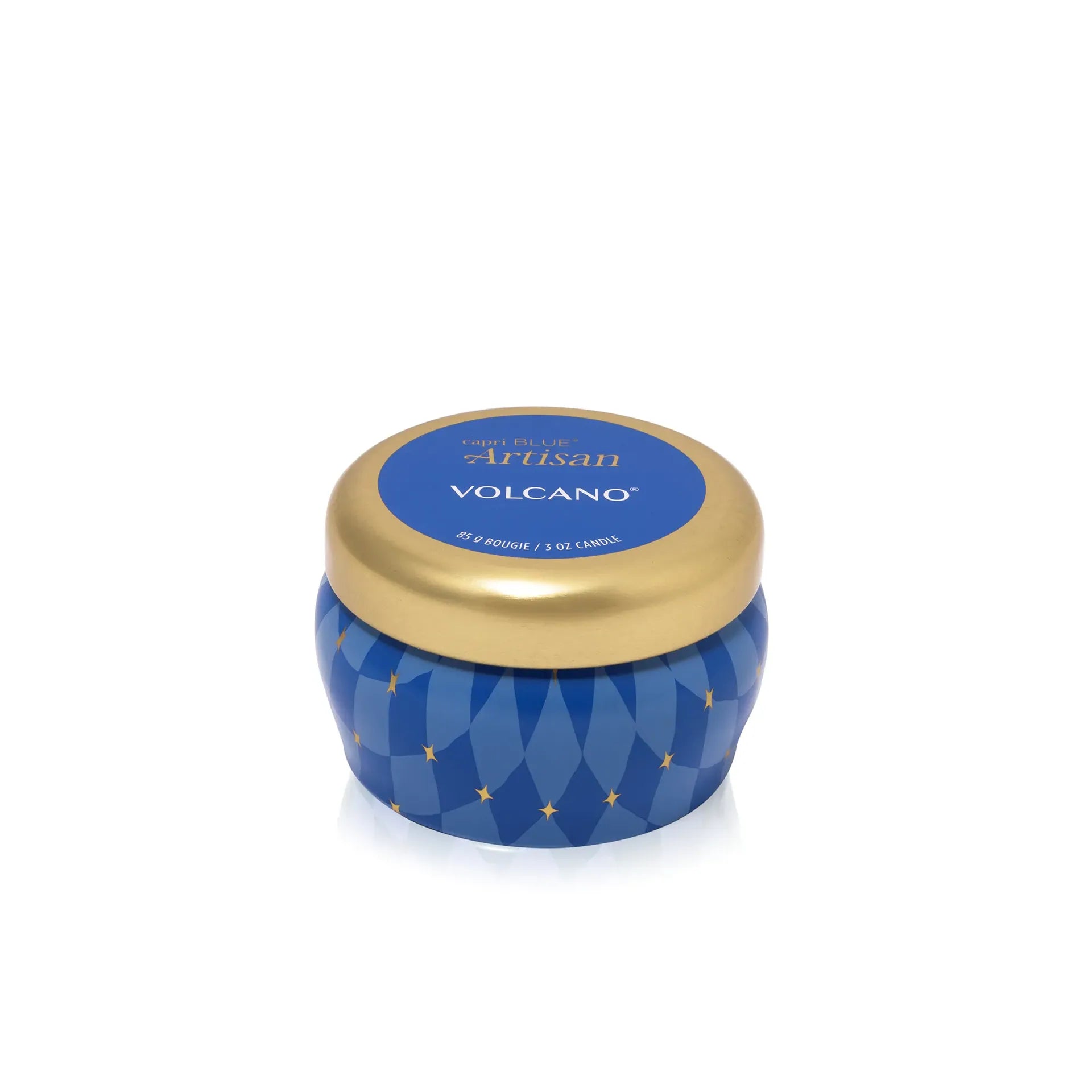 Volcano Artisan Winter Bazaar Mini Tin