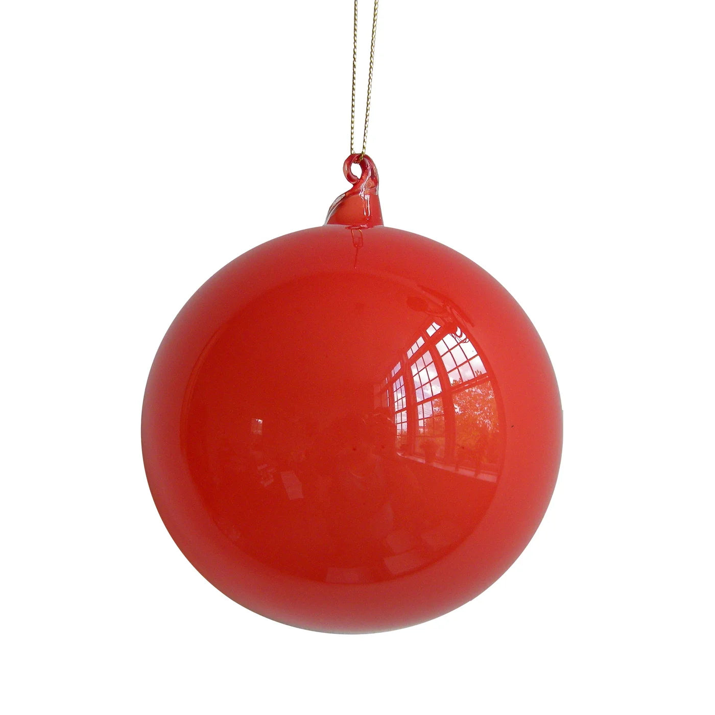 Bubblegum Glass Ornament 100mm