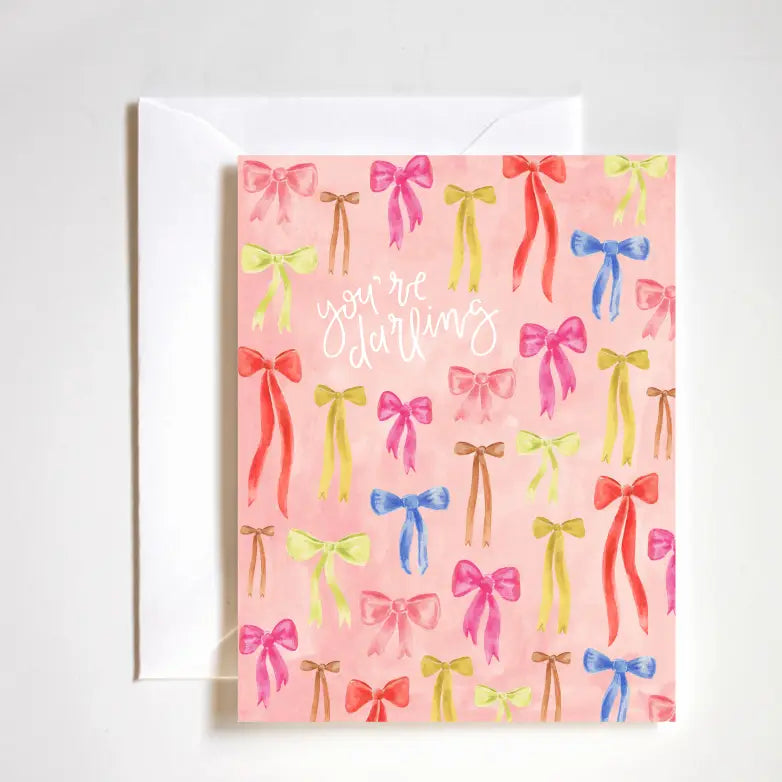 You're Darling Bows Card