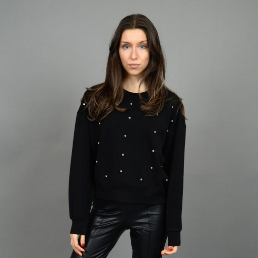 Lucie Rhinestone Sweater