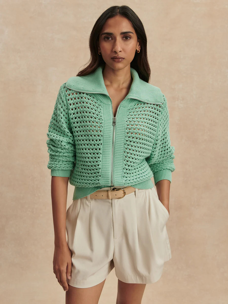 Eloise Full Zip Knit