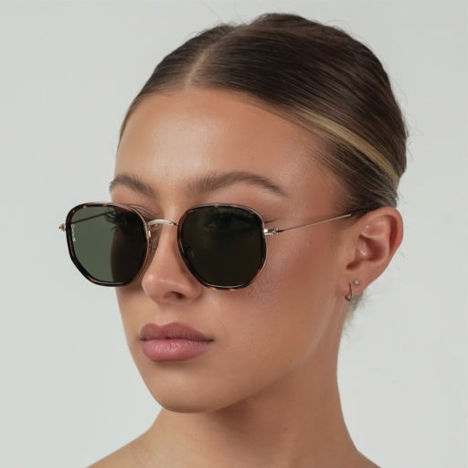 Tate Sunglasses Tortoiseshell/Gold