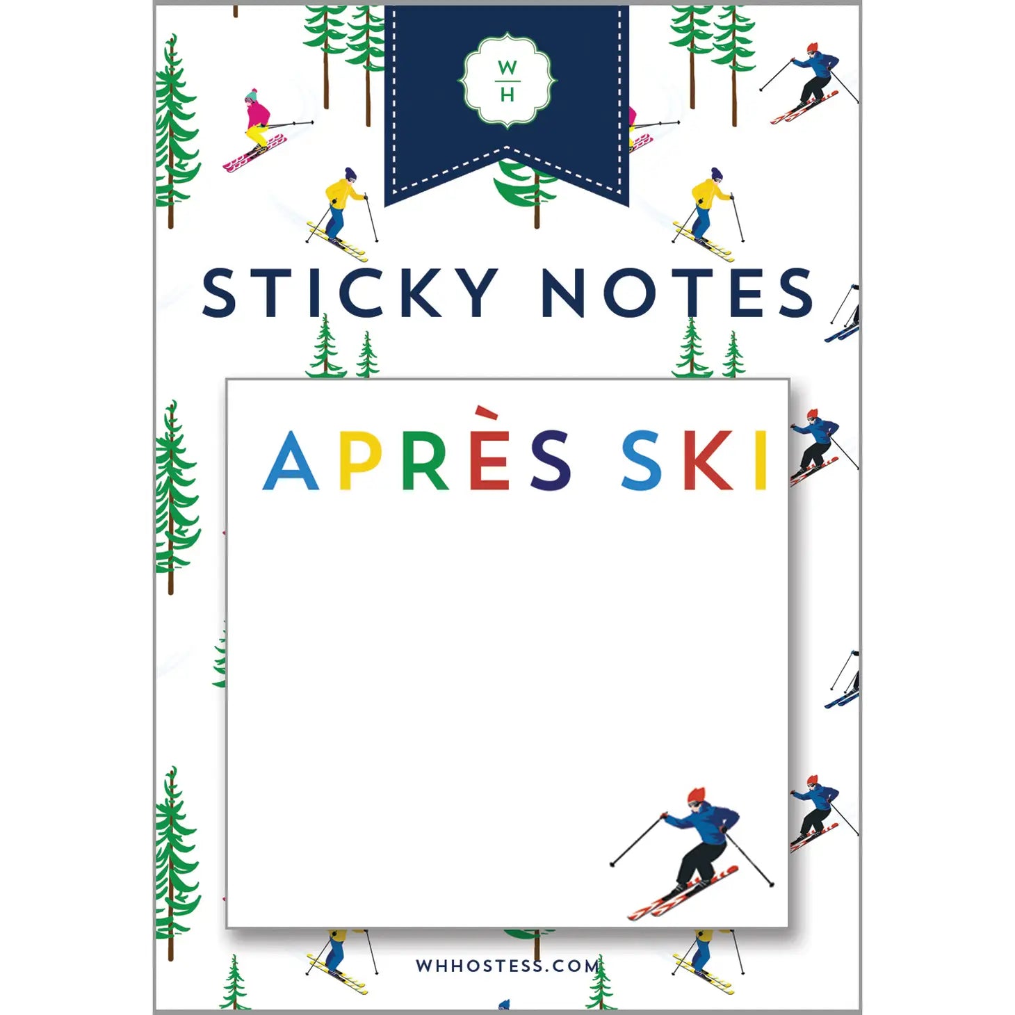 Apres Ski Sticky Notes