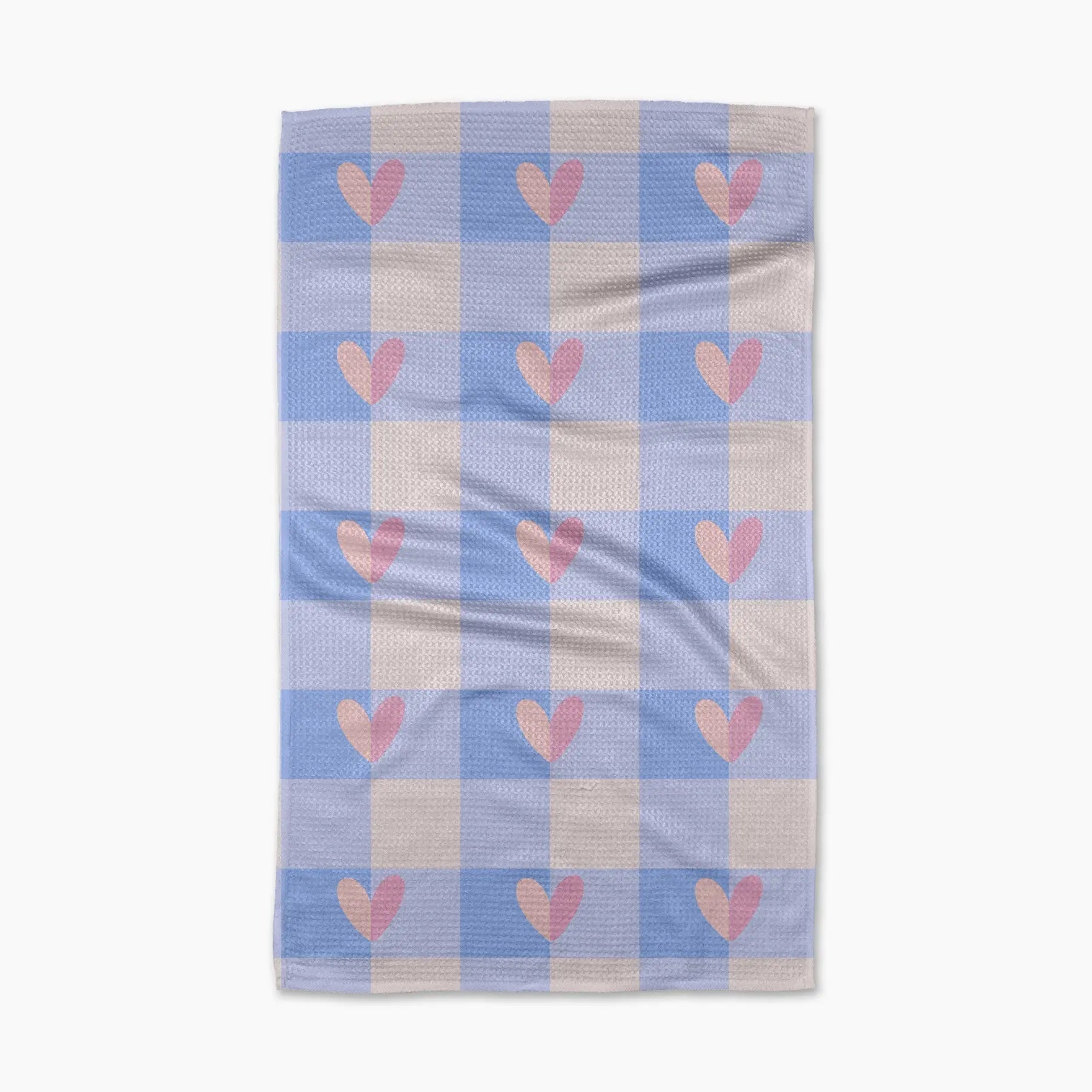Pastel Picnic Hearts Tea Towel