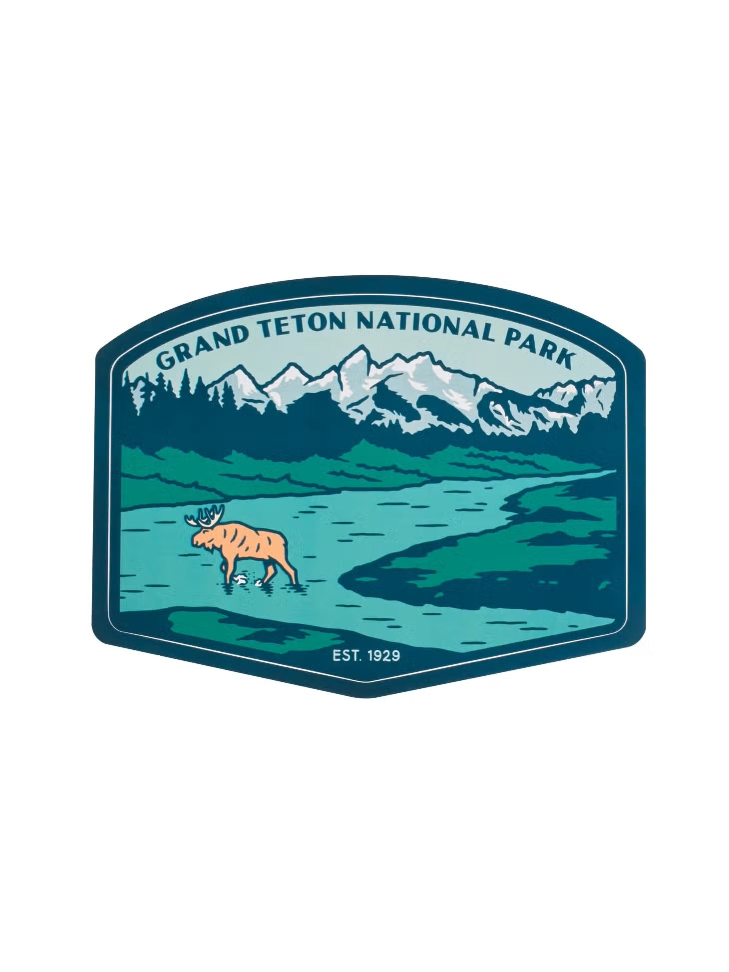 Grand Teton Nation Park Sticker
