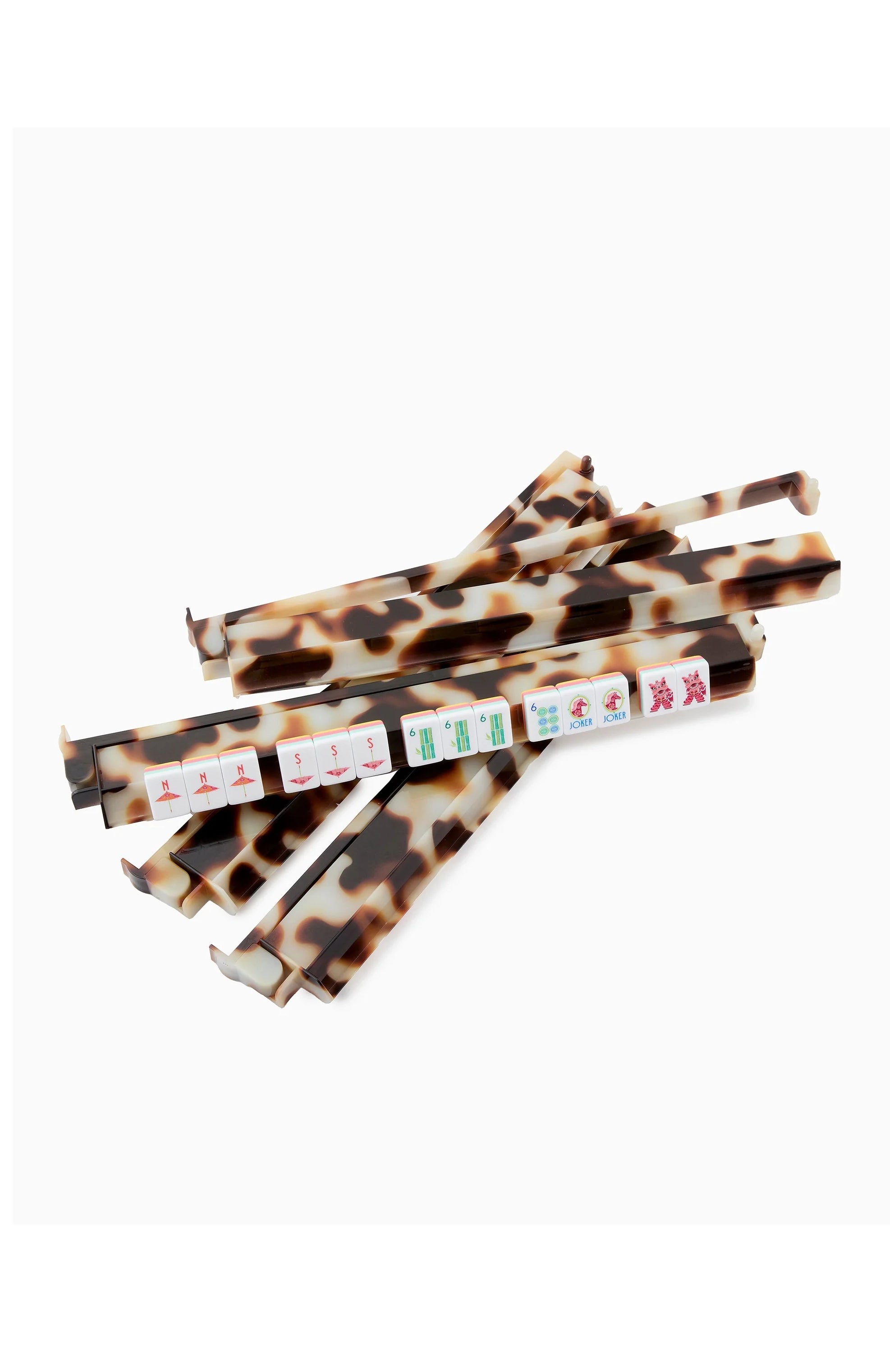 Blonde Tortoise Rack & Pusher Set