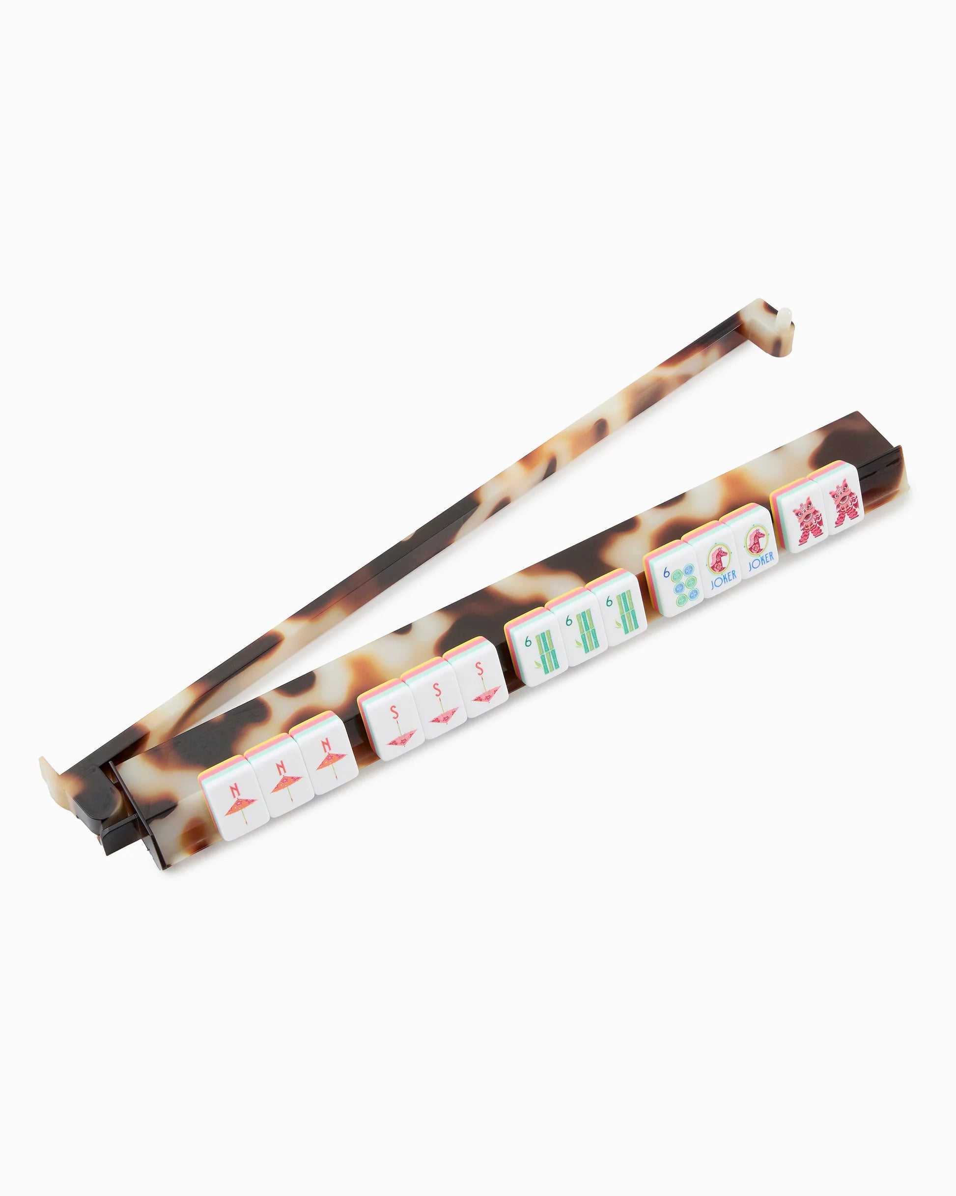 Blonde Tortoise Rack & Pusher Set