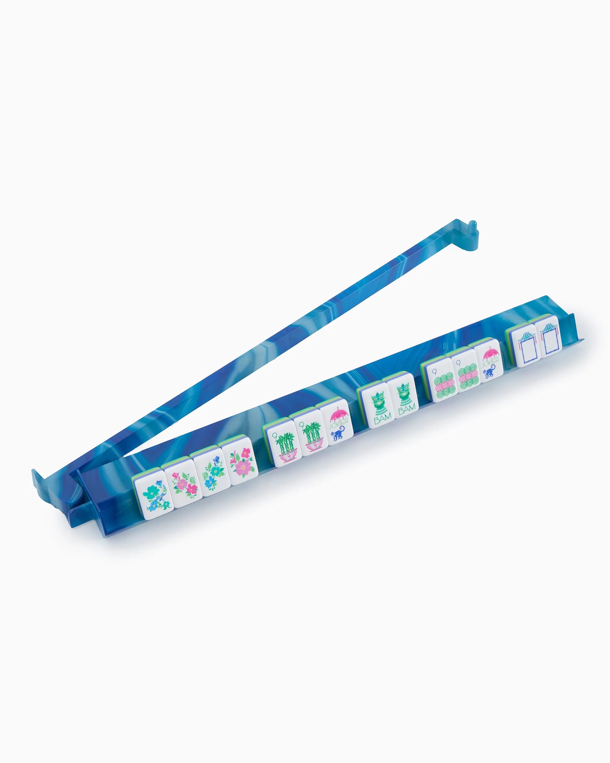 Blue Lace Agate Rack & Pusher Set