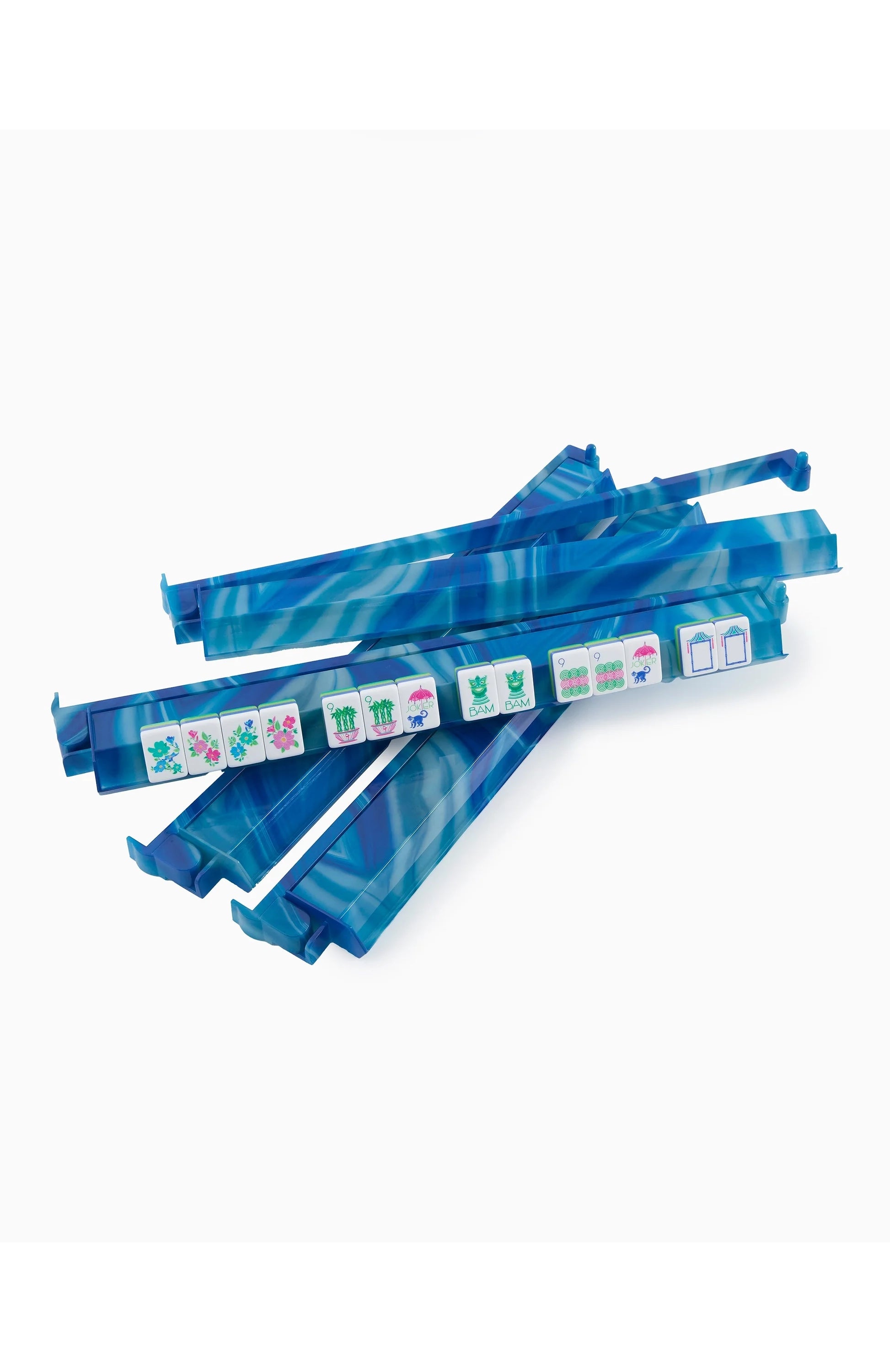 Blue Lace Agate Rack & Pusher Set