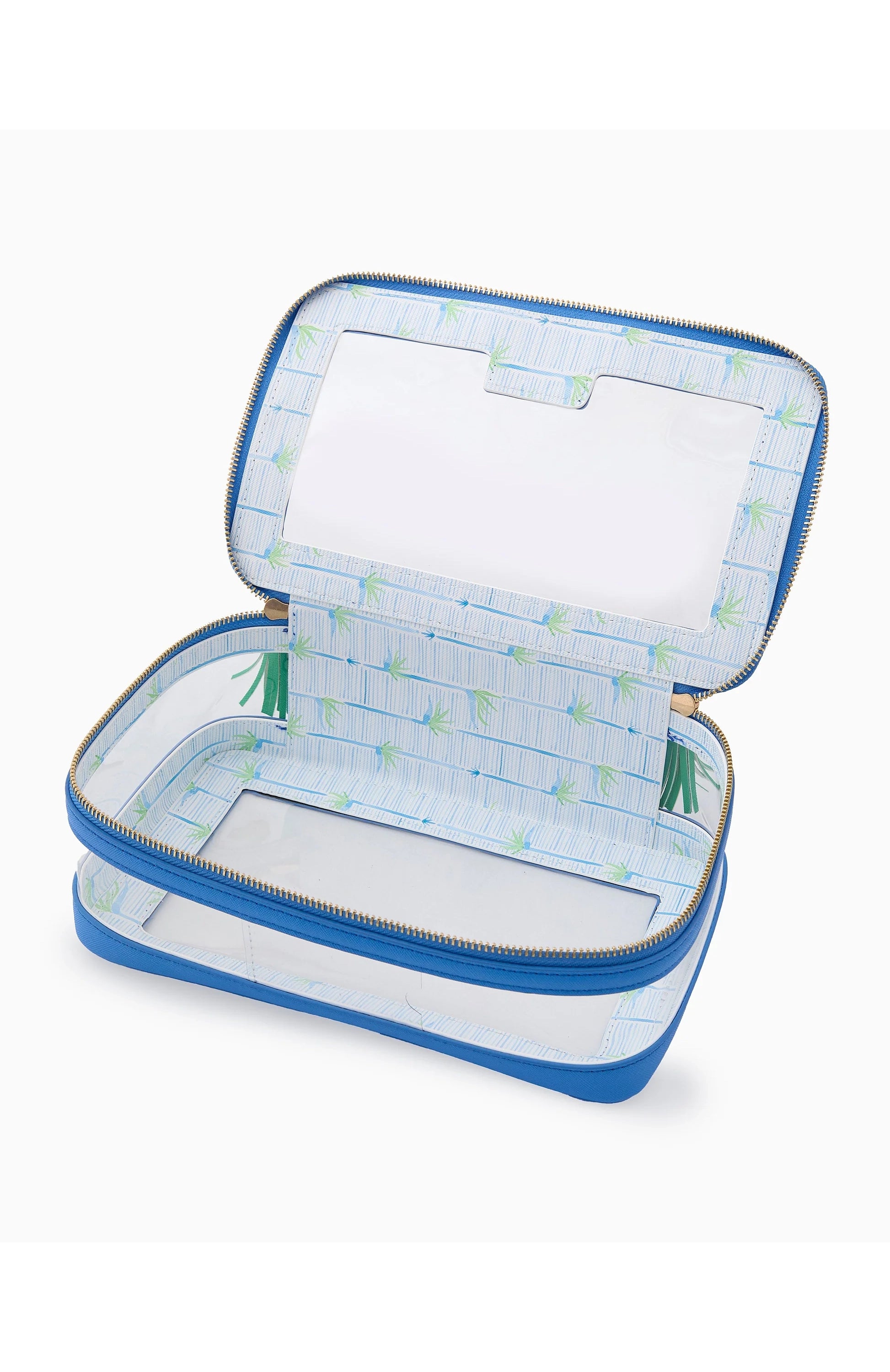 Blue Tile Storage Bag