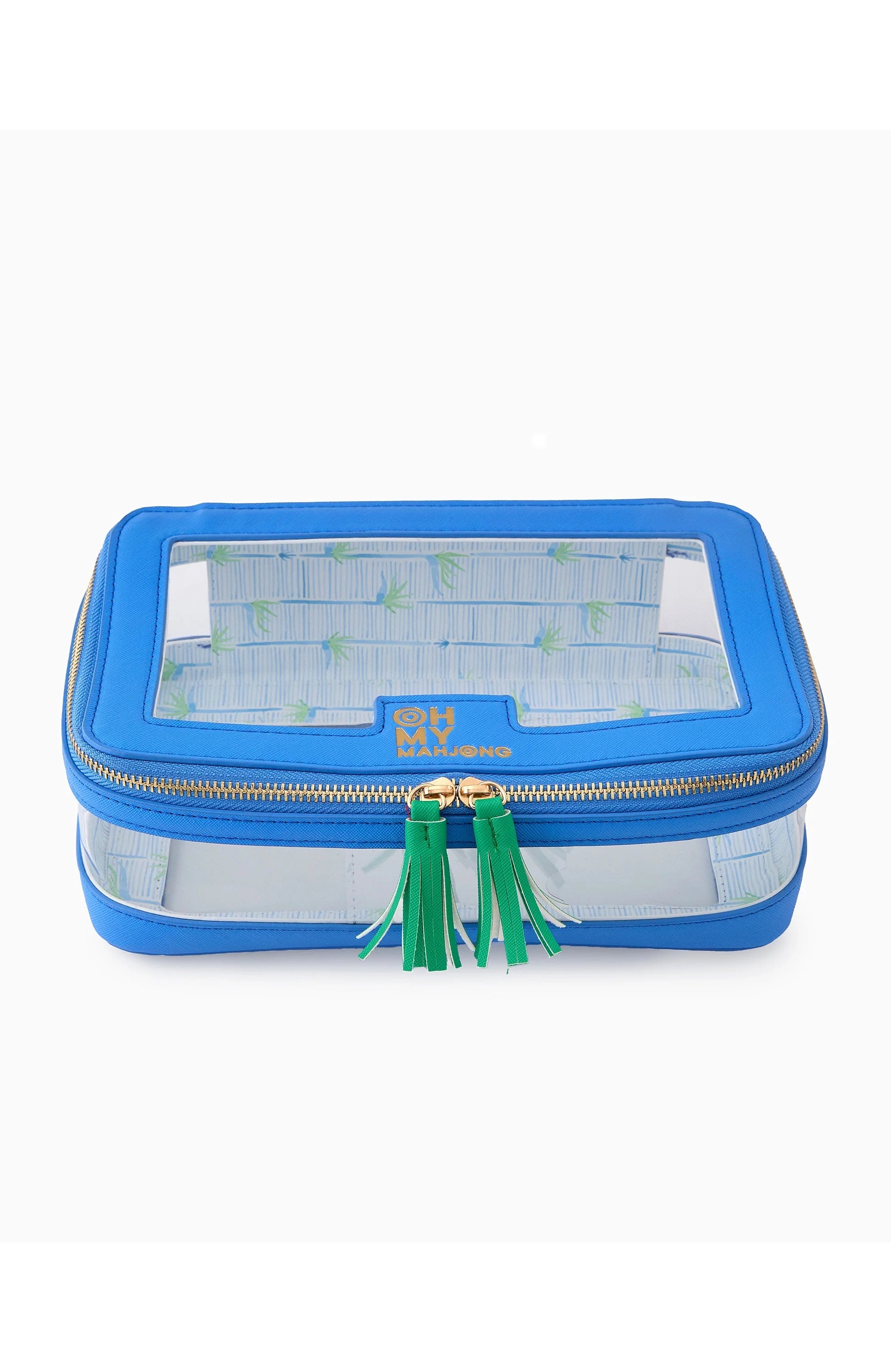 Blue Tile Storage Bag