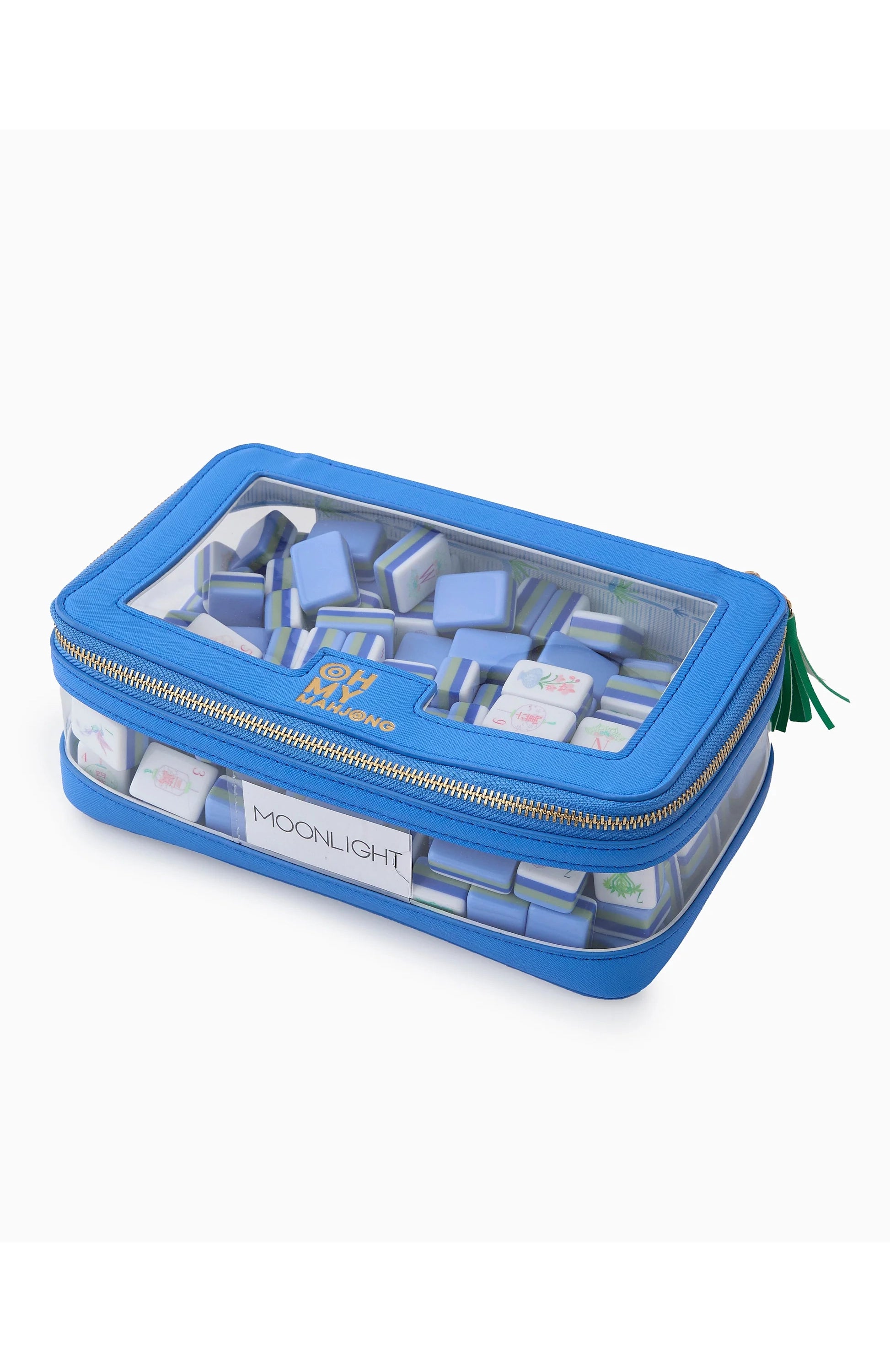 Blue Tile Storage Bag