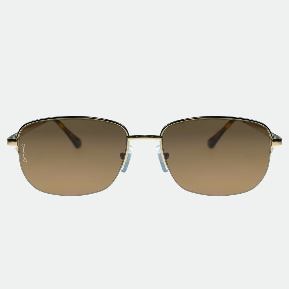 JR Sunglasses Gold|Brown