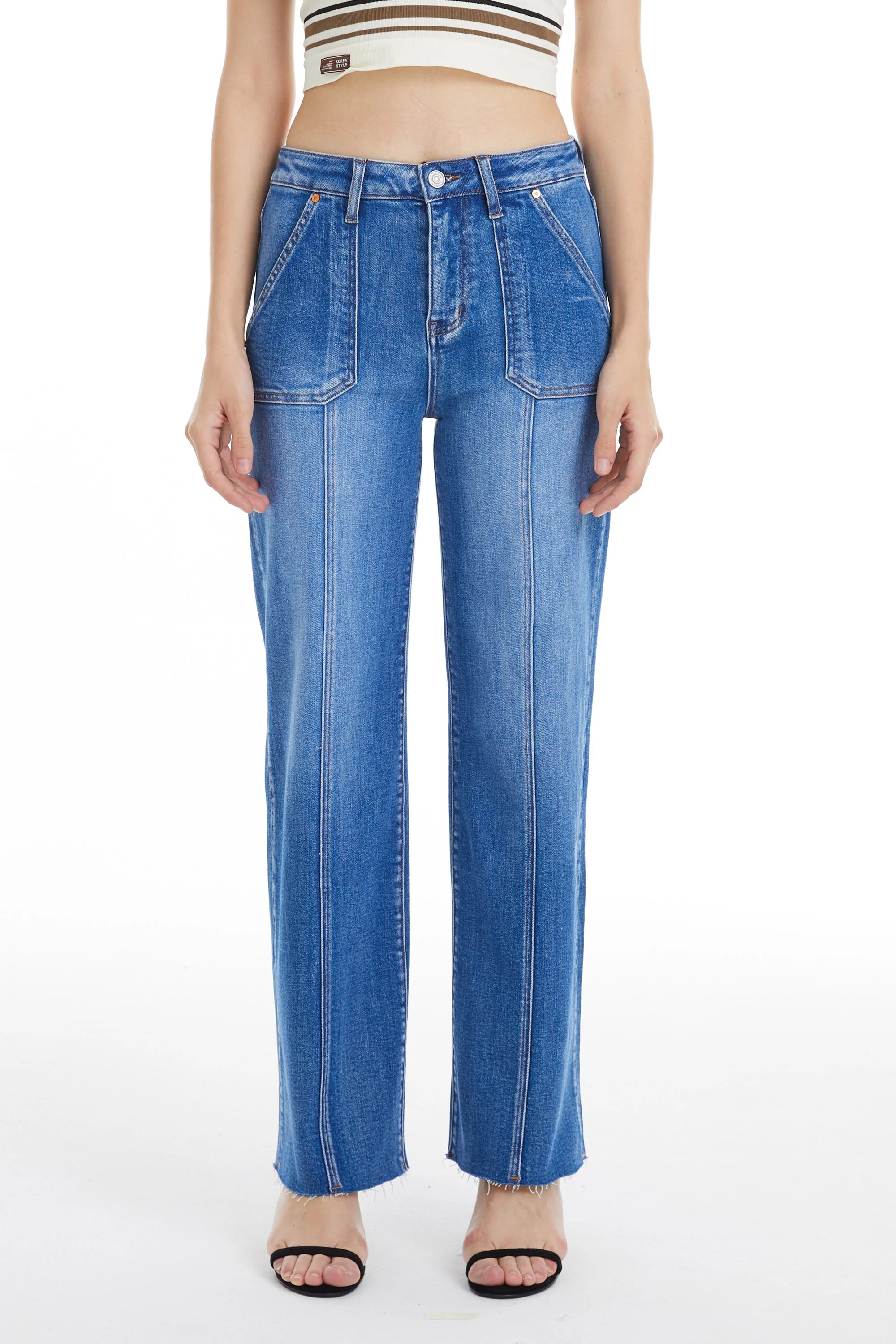 Jess High Rise Relaxed Straight
