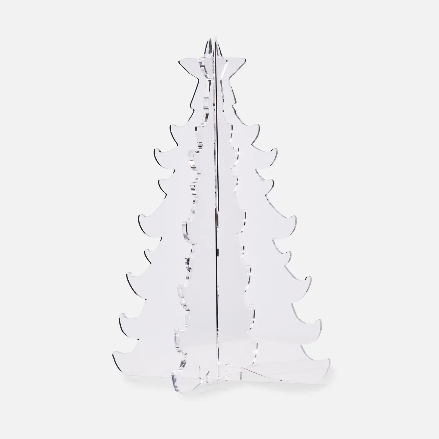 Clear Acrylic 3-D Display Tree