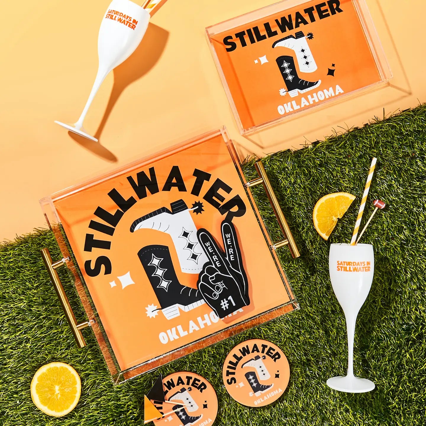 Stillwater Large Acrylic Tray