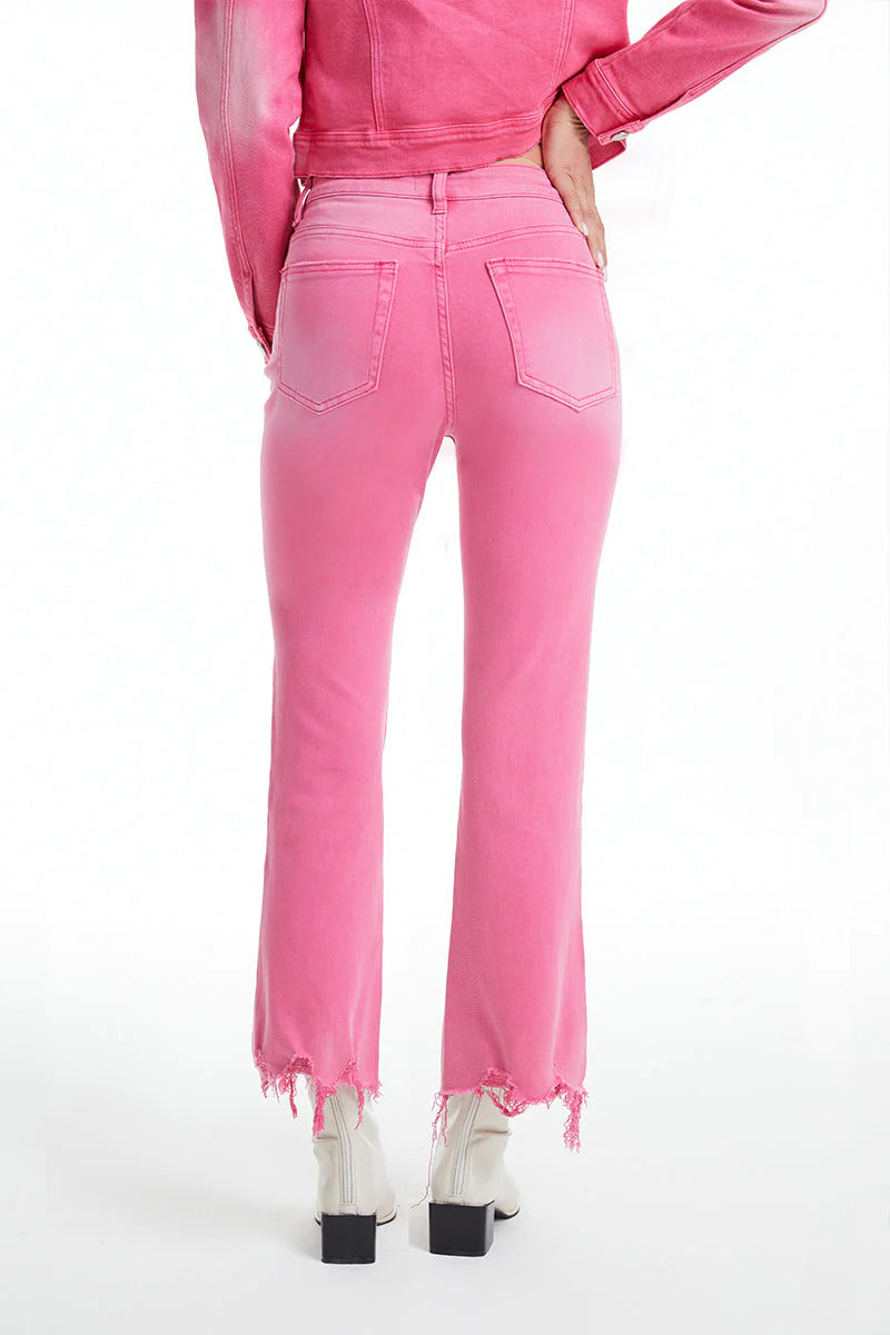 High Rise Vintage Crop Flare