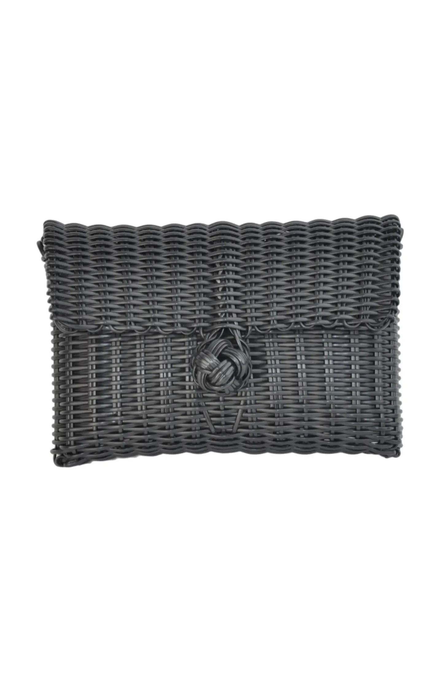 Clutch, Solid in Black