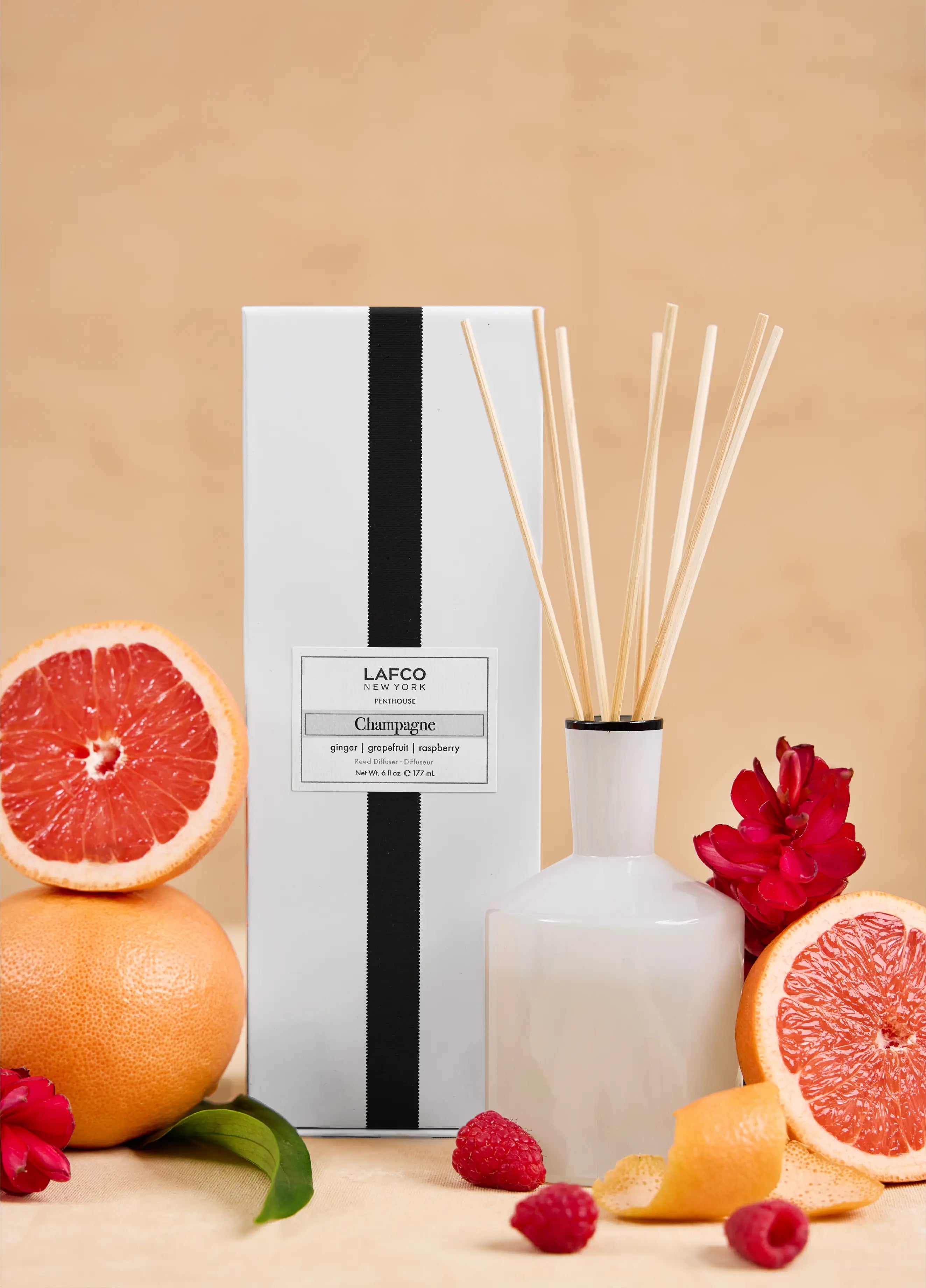 6oz Classic Reed Diffuser Champagne - Penthouse