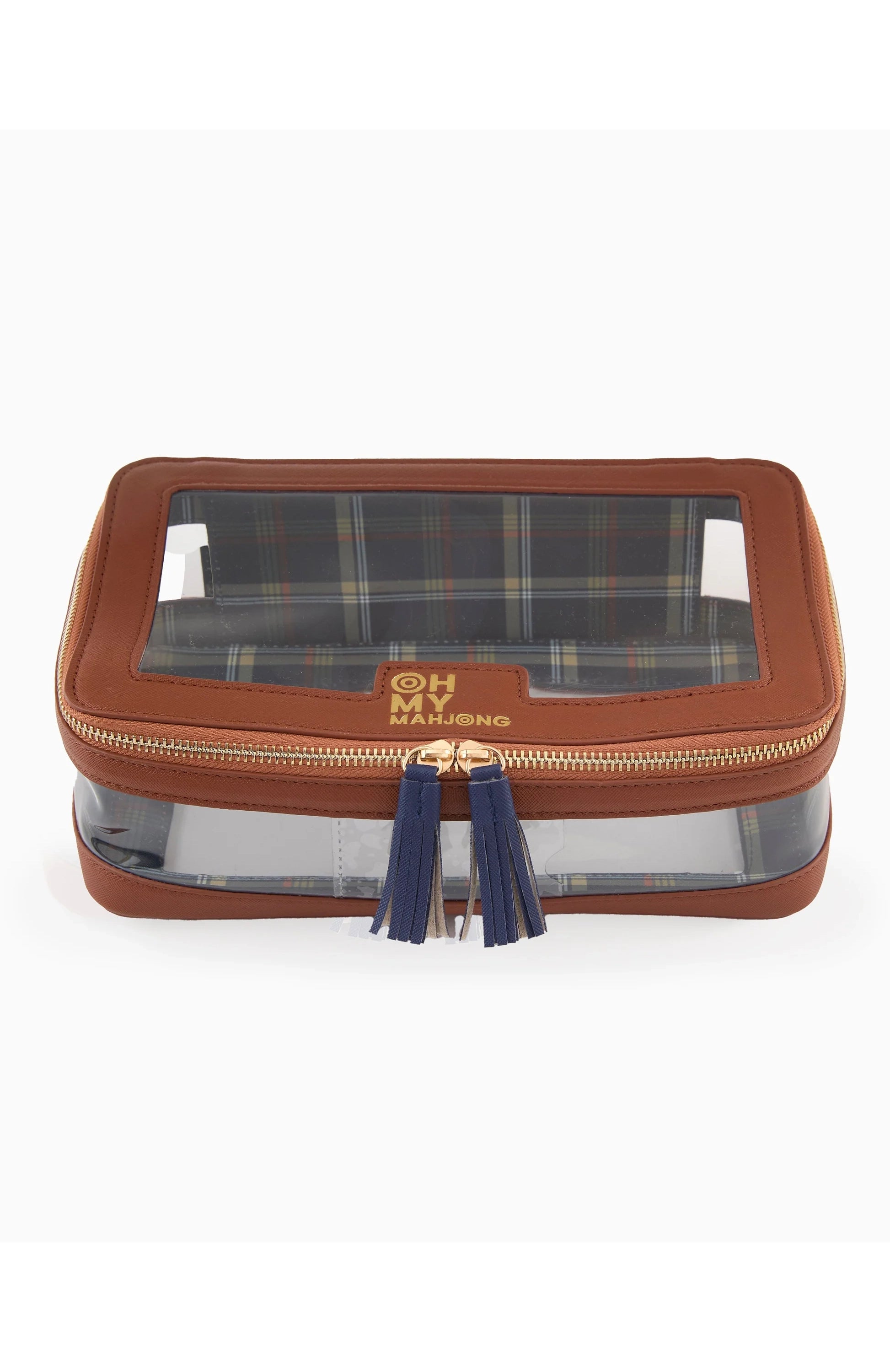 Cognac Tile Storage Bag