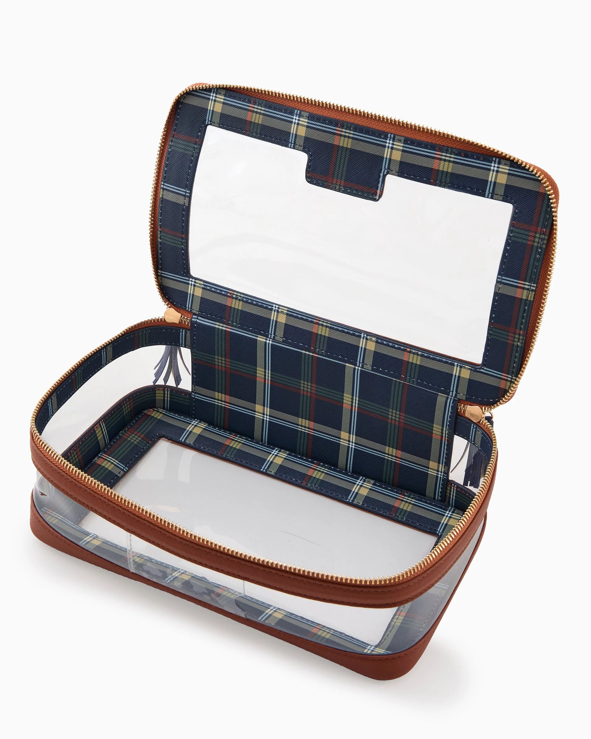 Cognac Tile Storage Bag