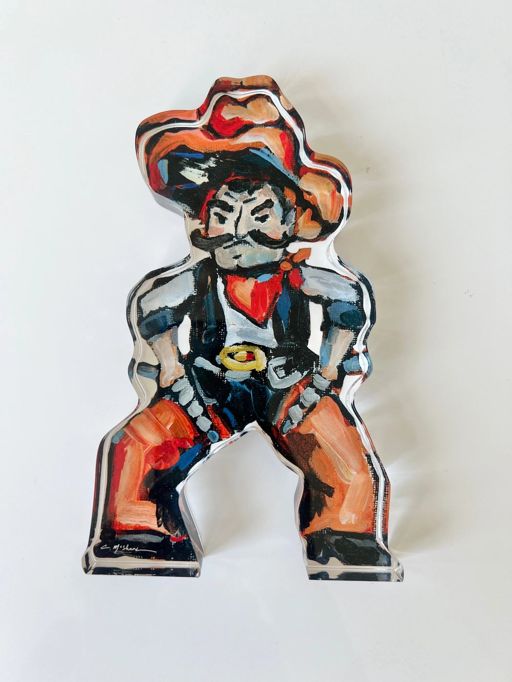 Pistol Pete Acrylic