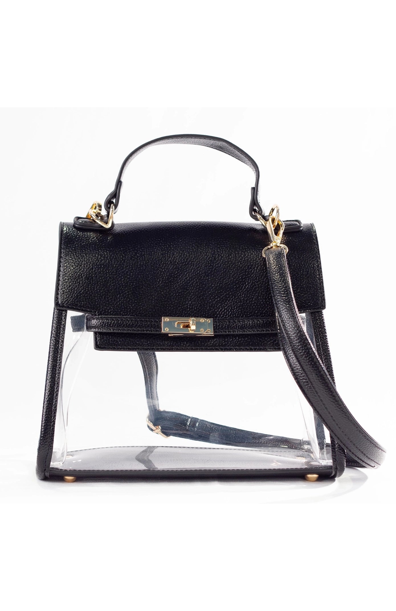 The Susan Clear Stadium Bag in Black