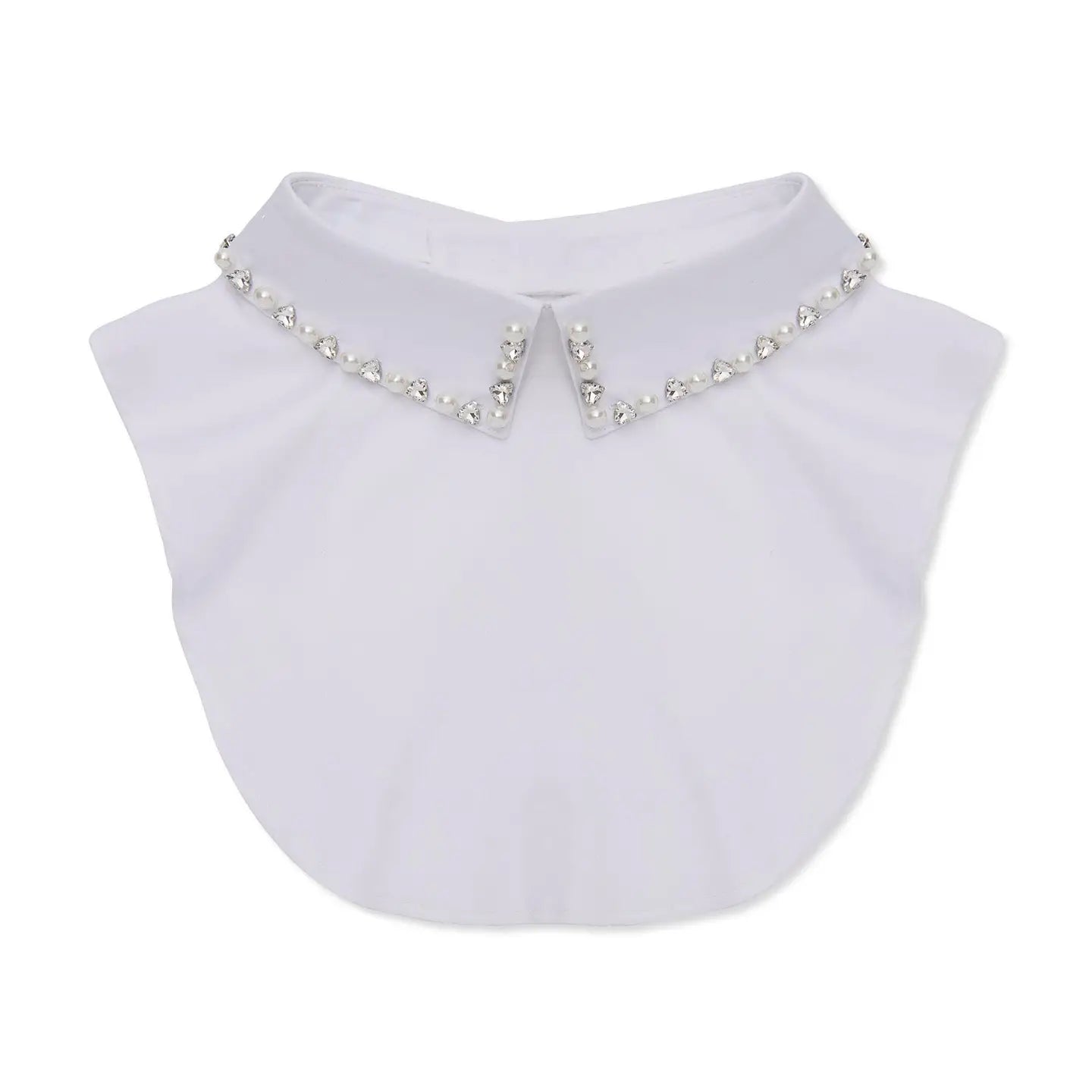 Snow Geo Pearl Crystal Collar