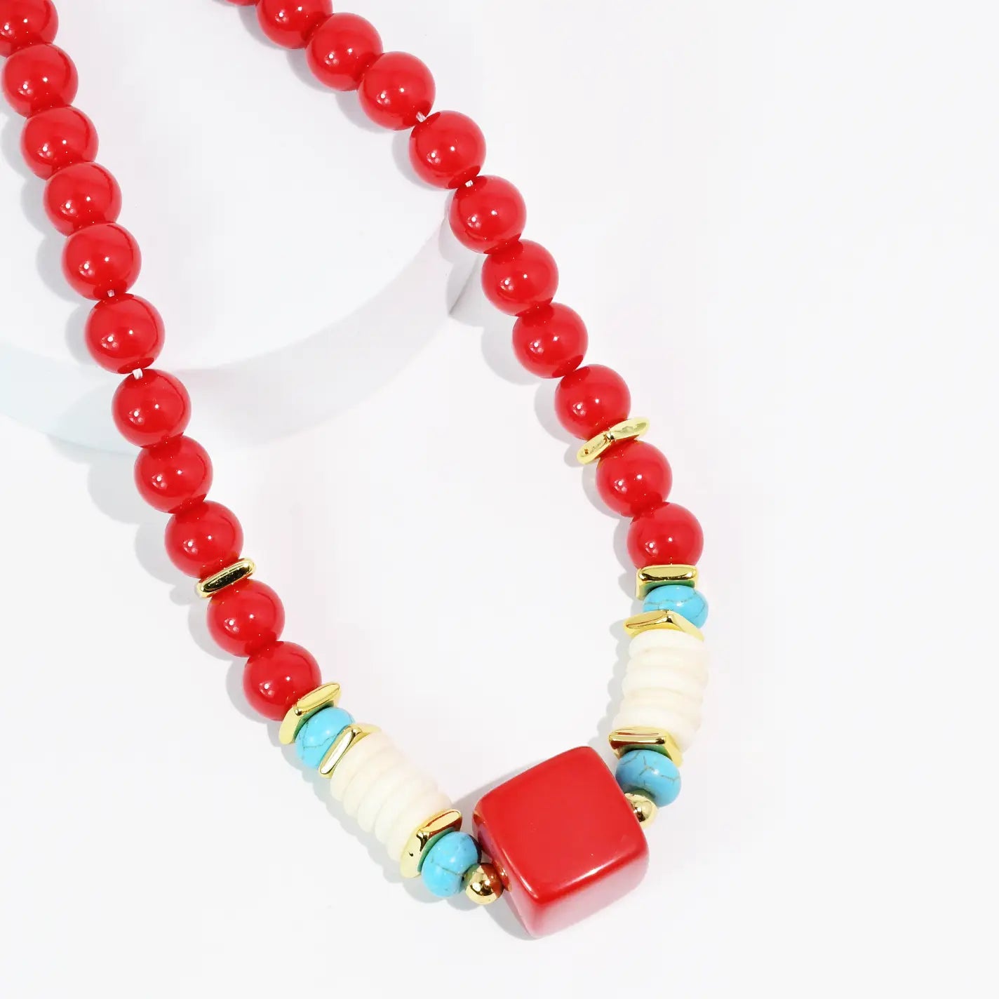 Trinket Red Necklace