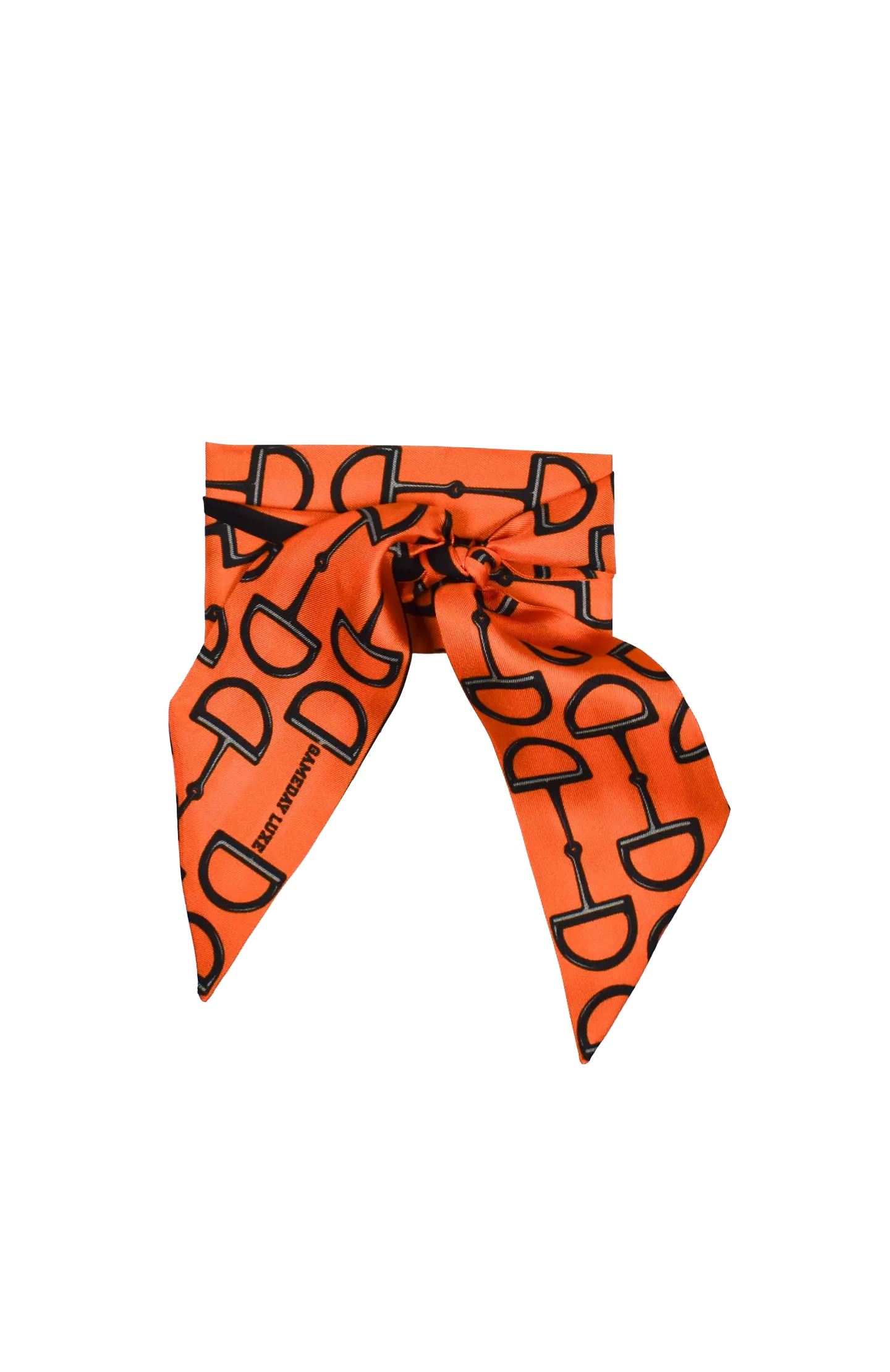 The Gameday Signature Scarf - Orange and Black