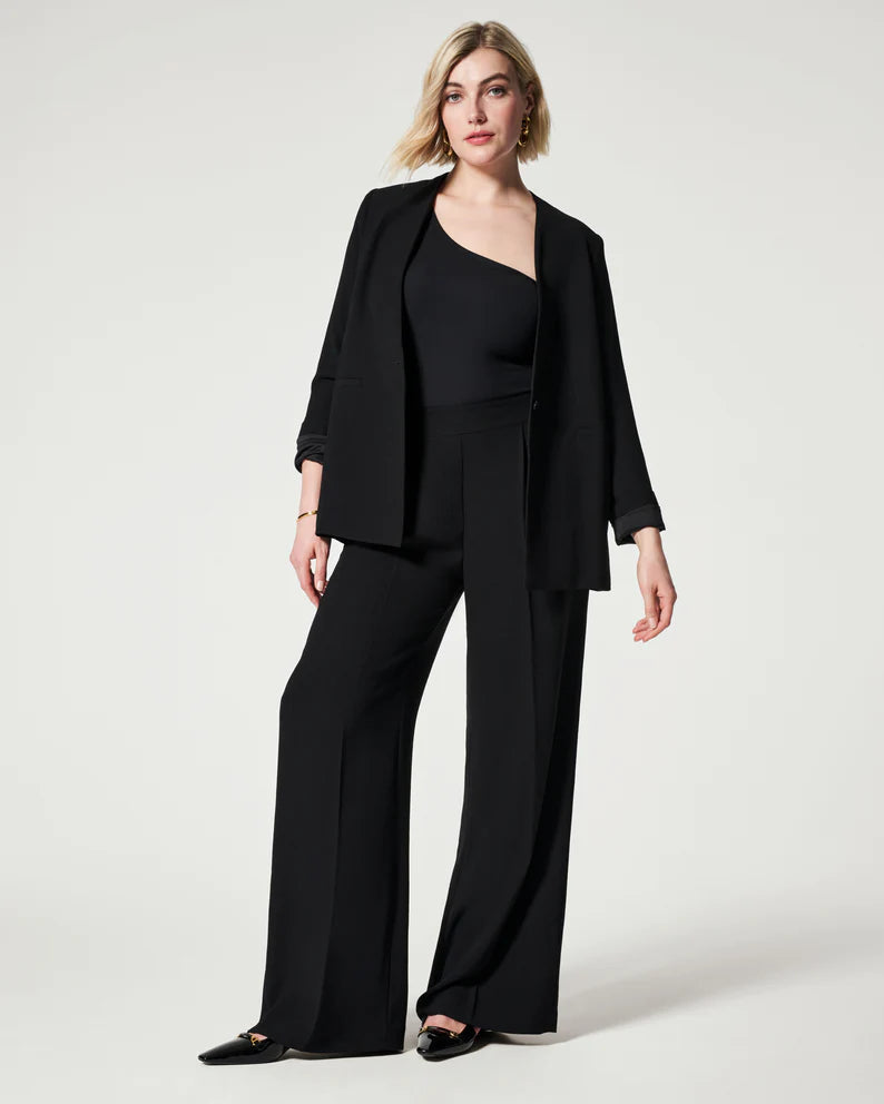 Crepe Pleated Trouser