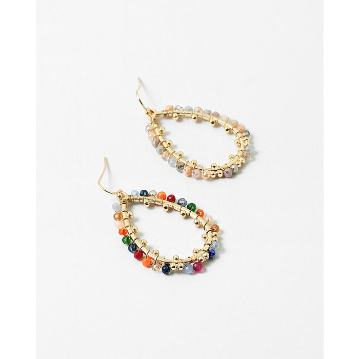 Beaded Drop Earrings