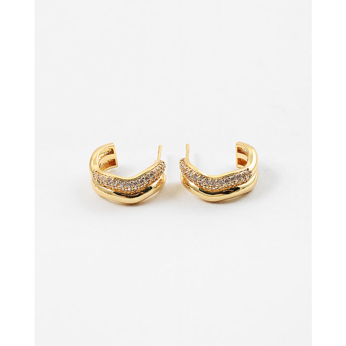 Cubic Dressy Hoops