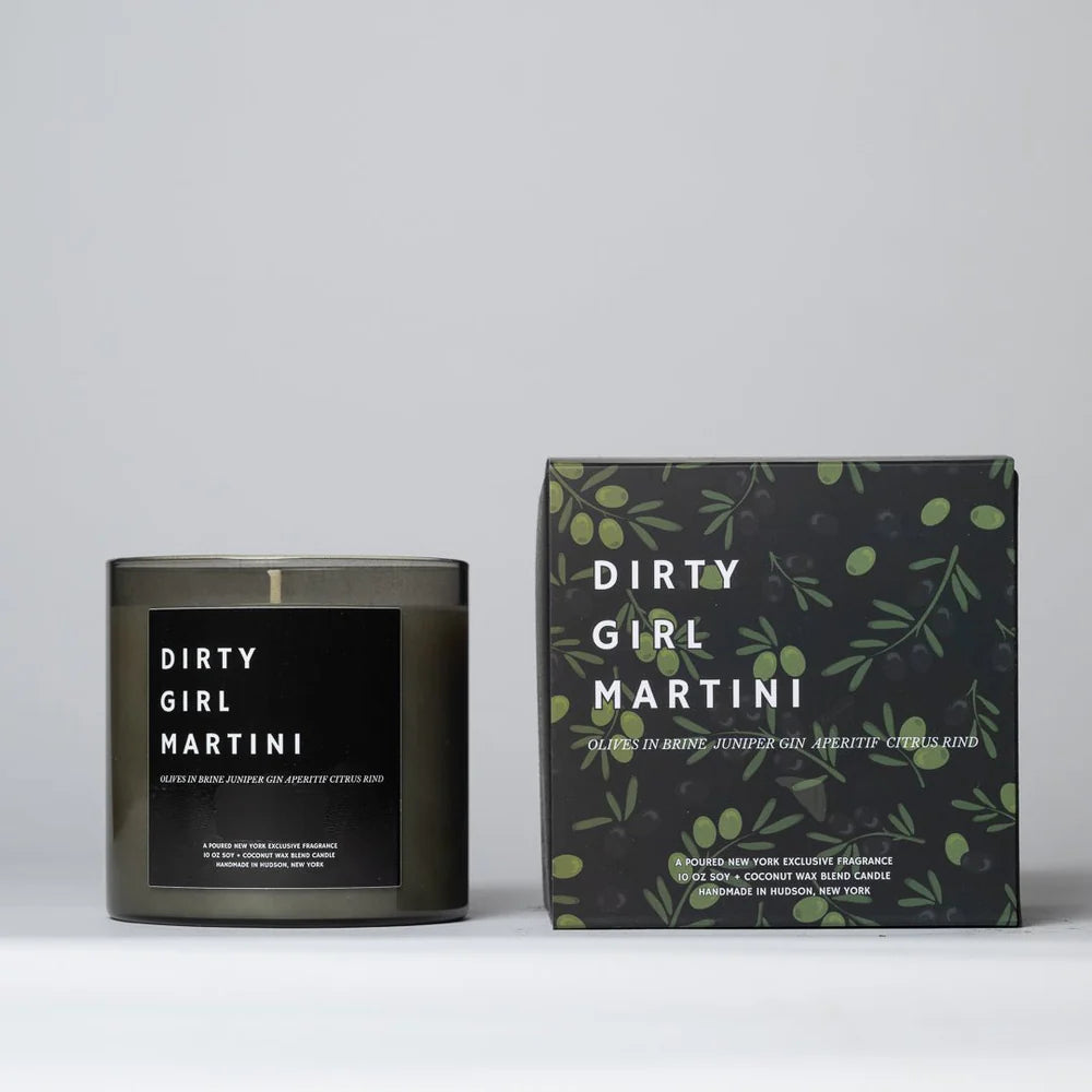Dirty Girl Martini 10oz. Soy Wax Candle