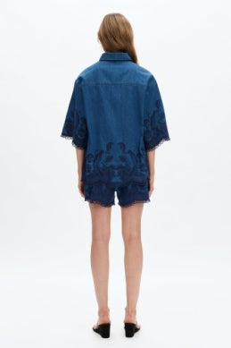 REYKJAVIK EMBROIDERED SHIRT