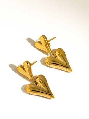 Adeline Heart Earrings