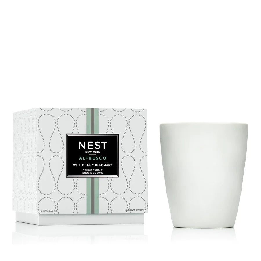 Deluxe Candle White Tea & Rosemary
