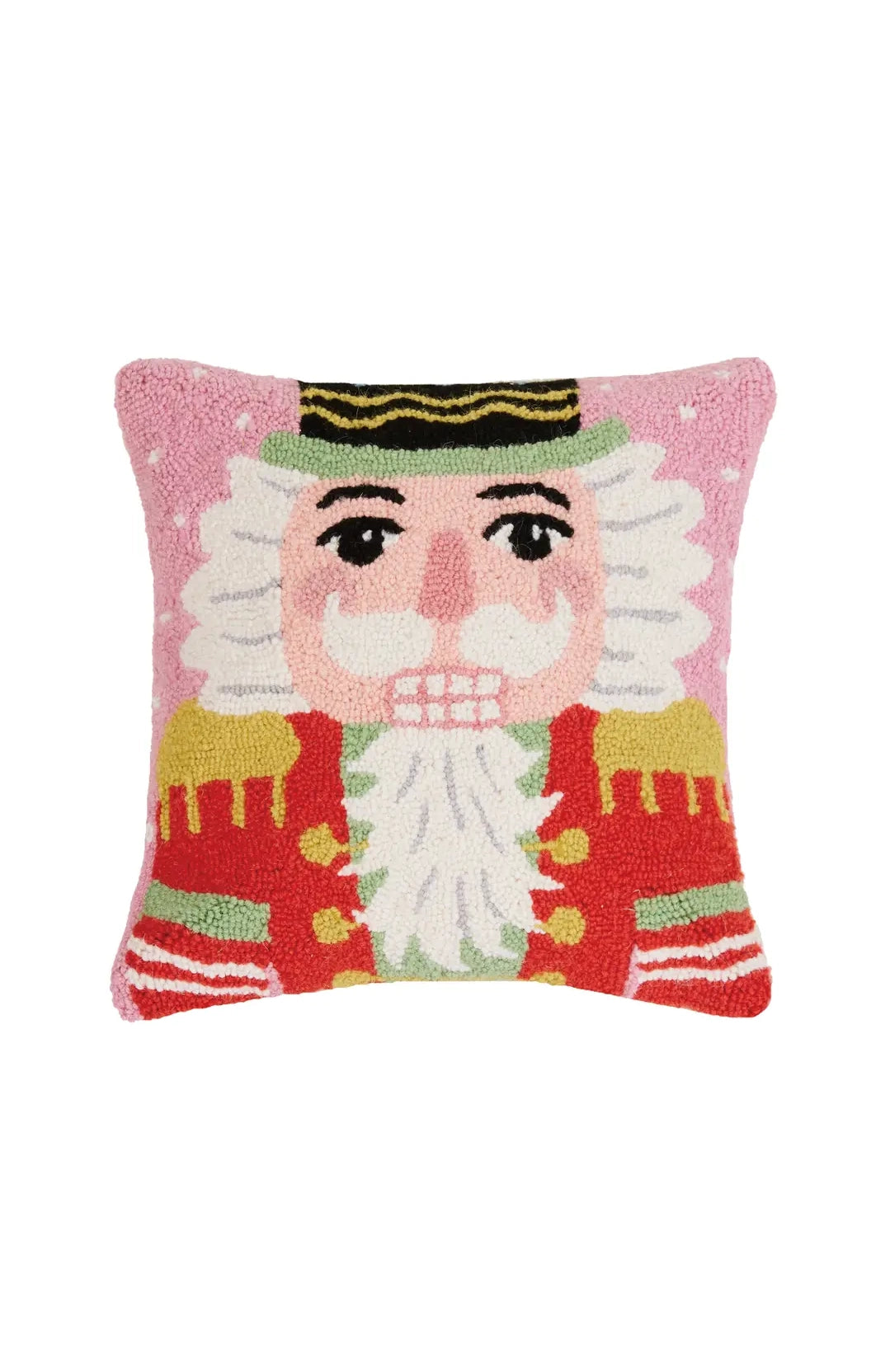 Nutcracker Hook Pillow 16x16