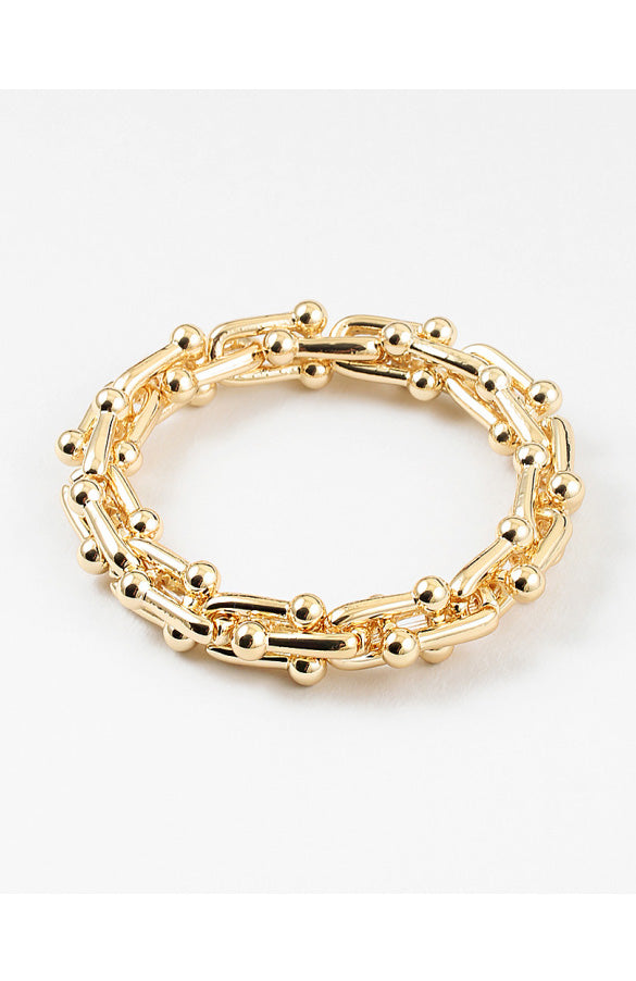 Gold Link Bracelet - Chain