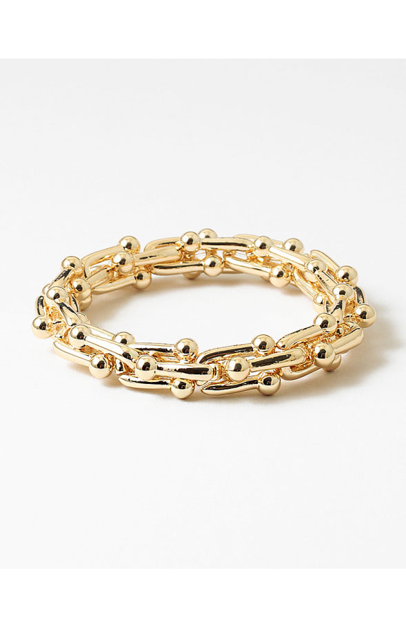 Gold Link Bracelet - Chain