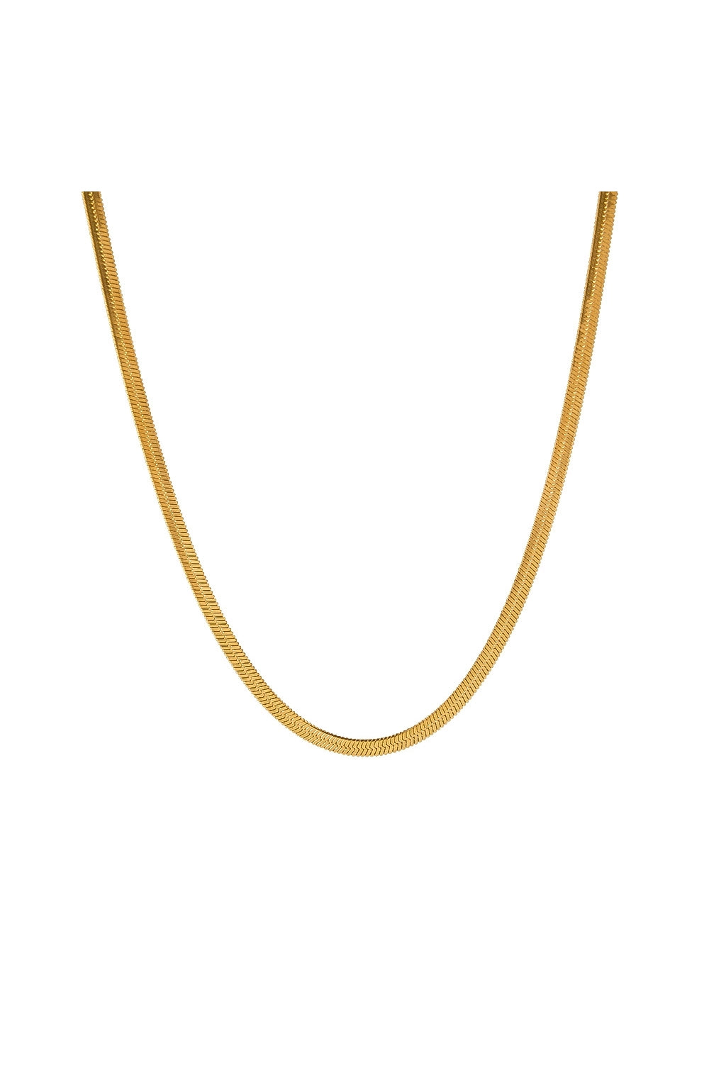 Herringbone 3mm Necklace