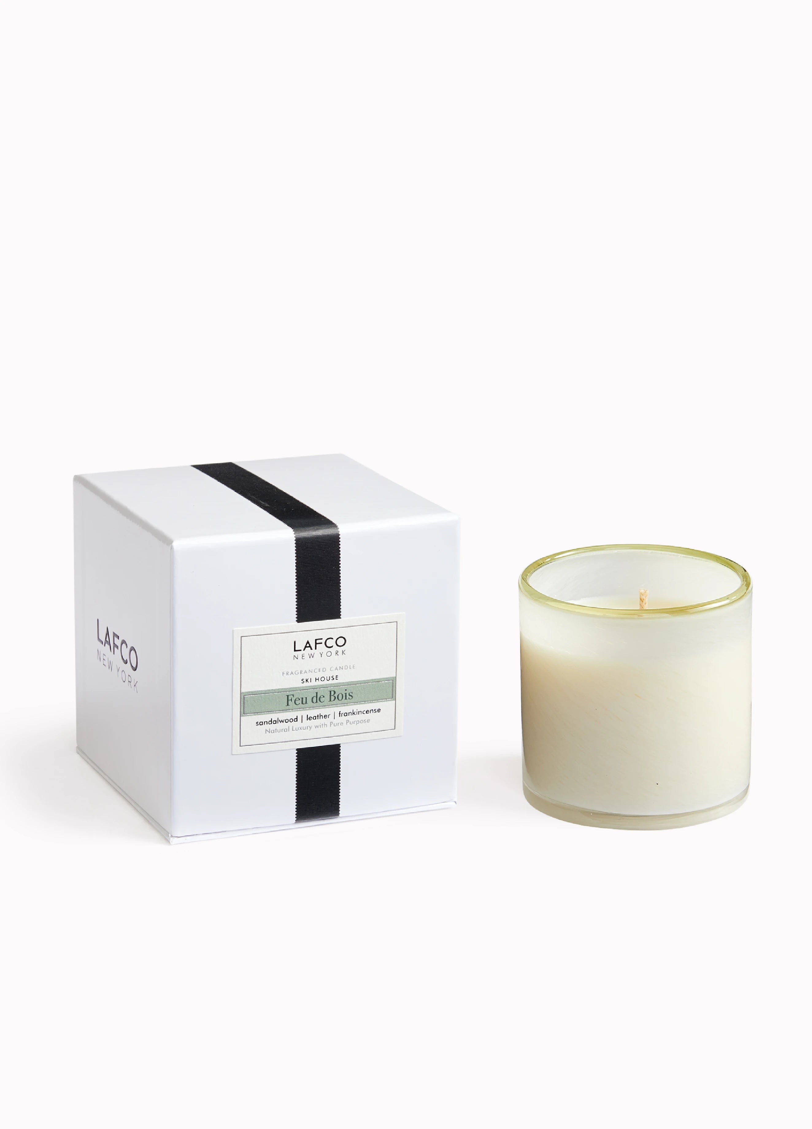 6.5oz Classic Candle Ski House - Feu d Bois