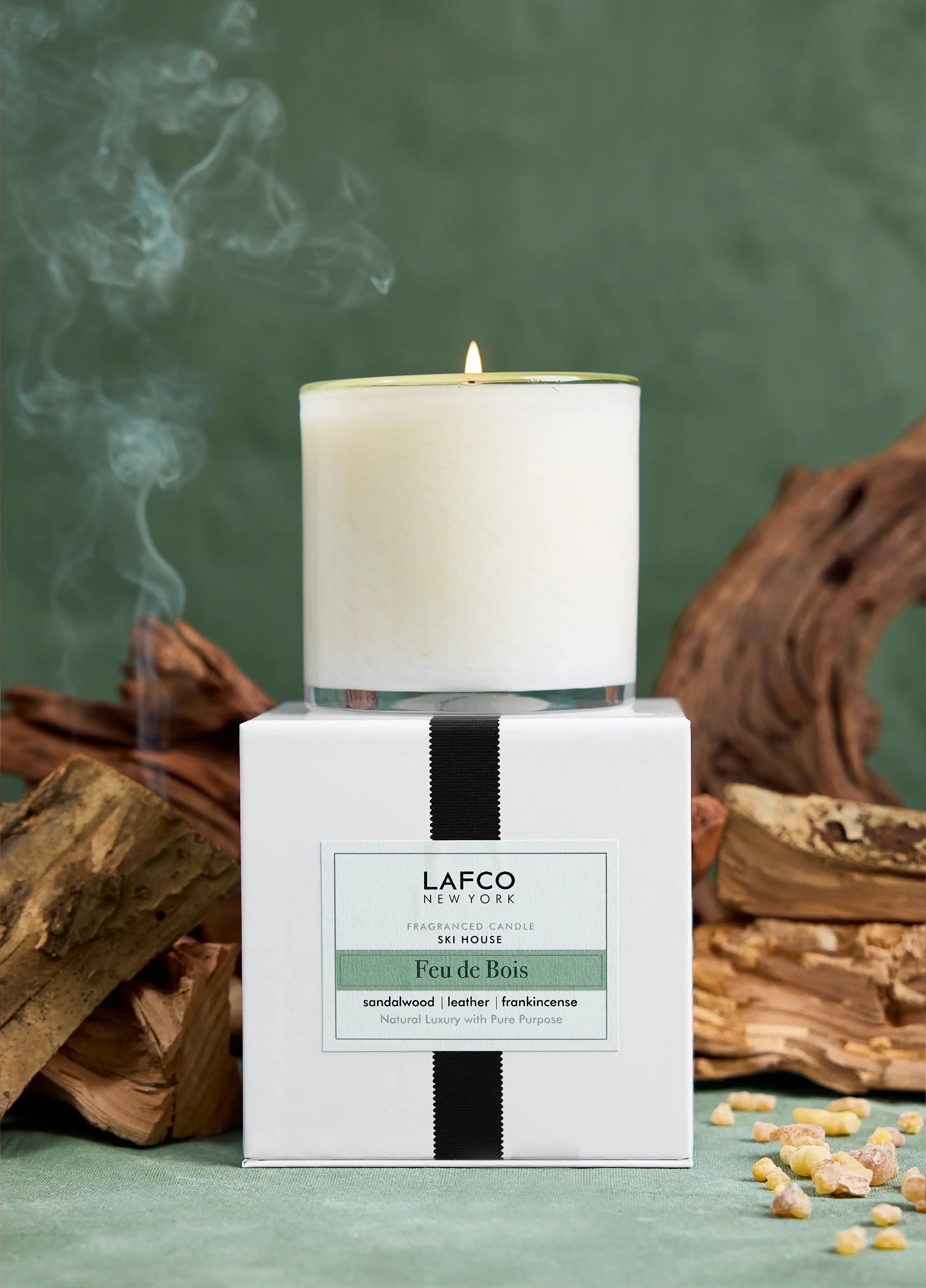 15.5OZ Ski House Feu De Bois Candle