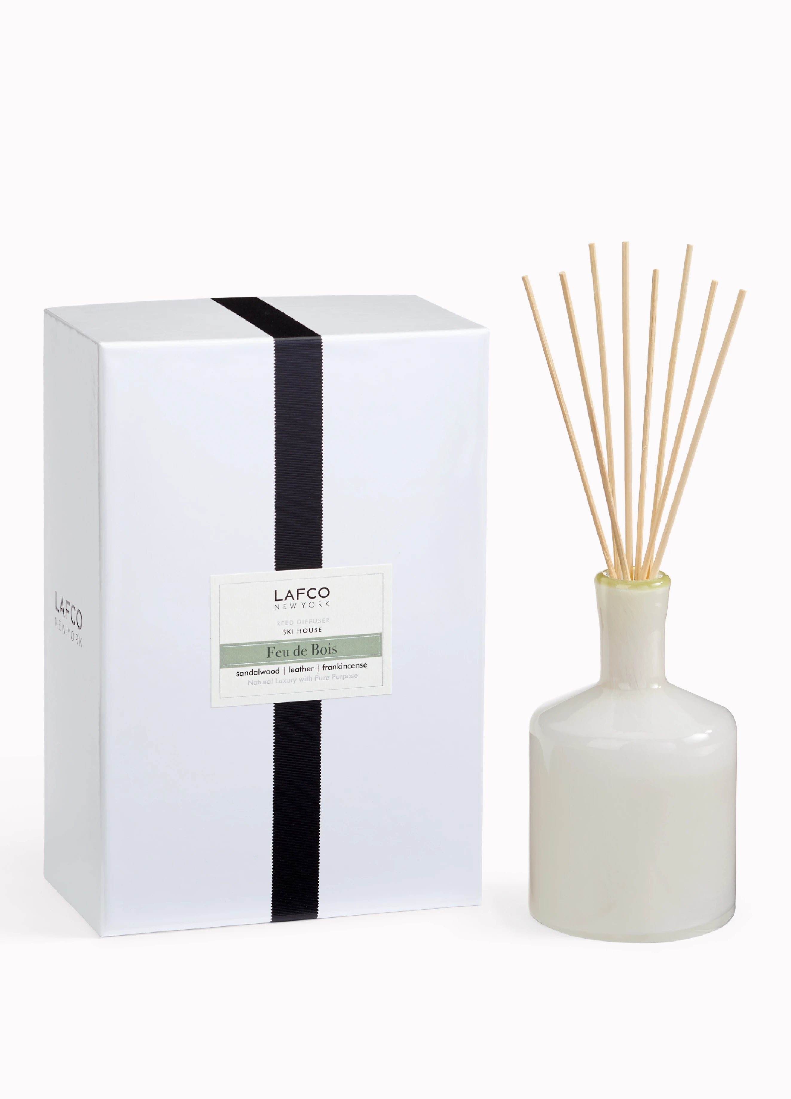 15OZ Ski House Feu De Bois Reed Diffuser