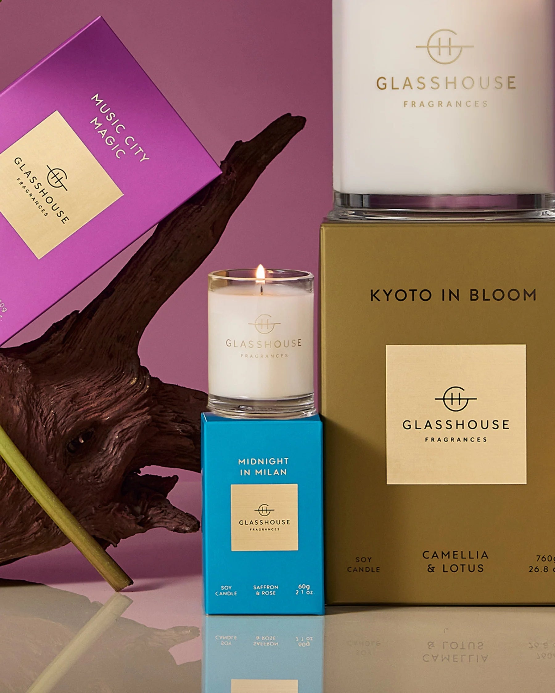 2.1 oz. Candle - MIDNIGHT IN MILAN
