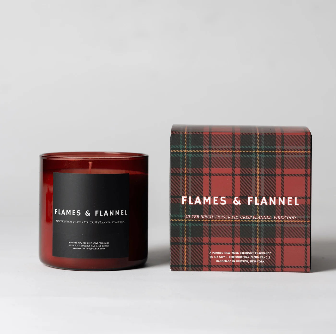 Flames & Flannel 10oz. Soy Wax Candle
