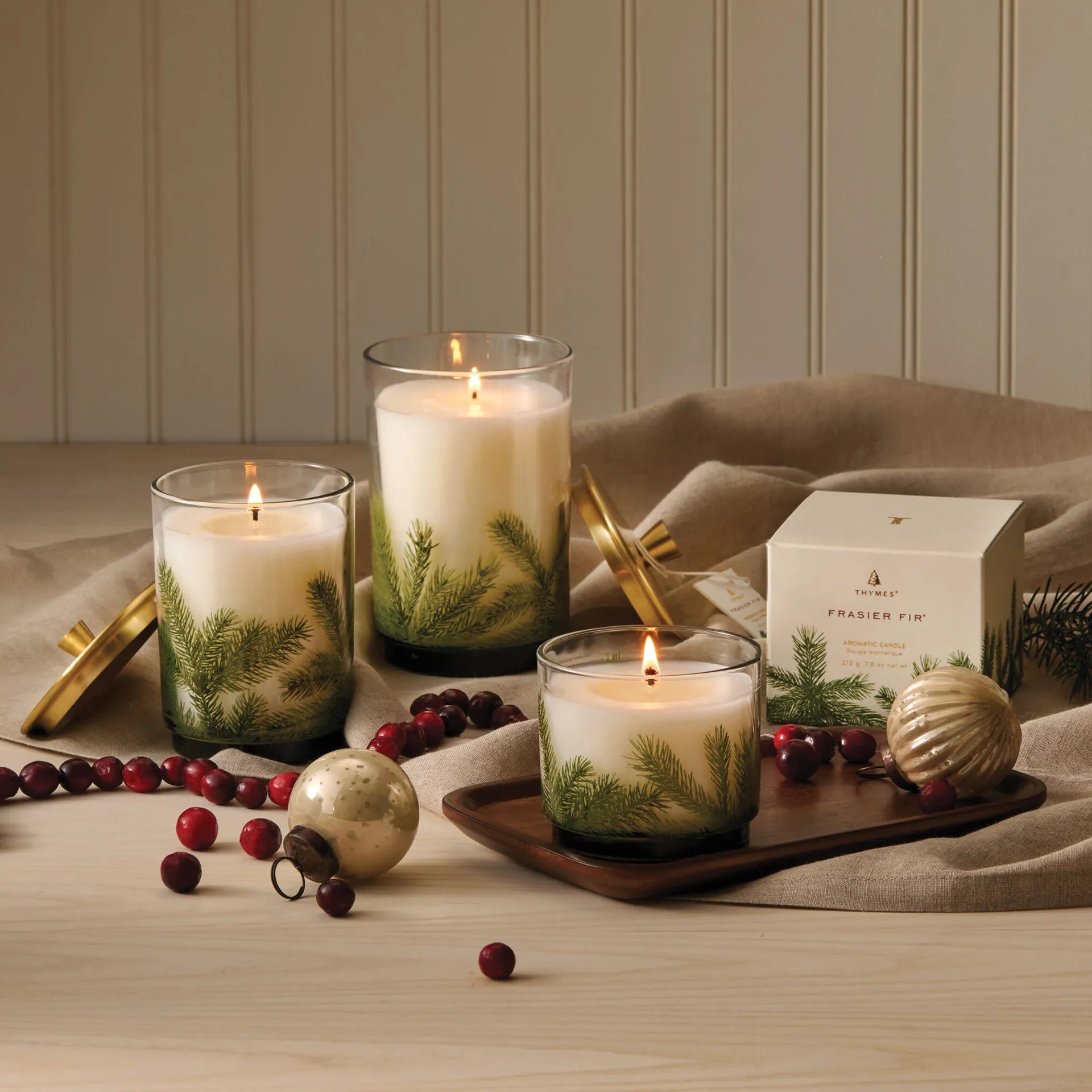 Frasier Fir Heritage Large Luminary Candle