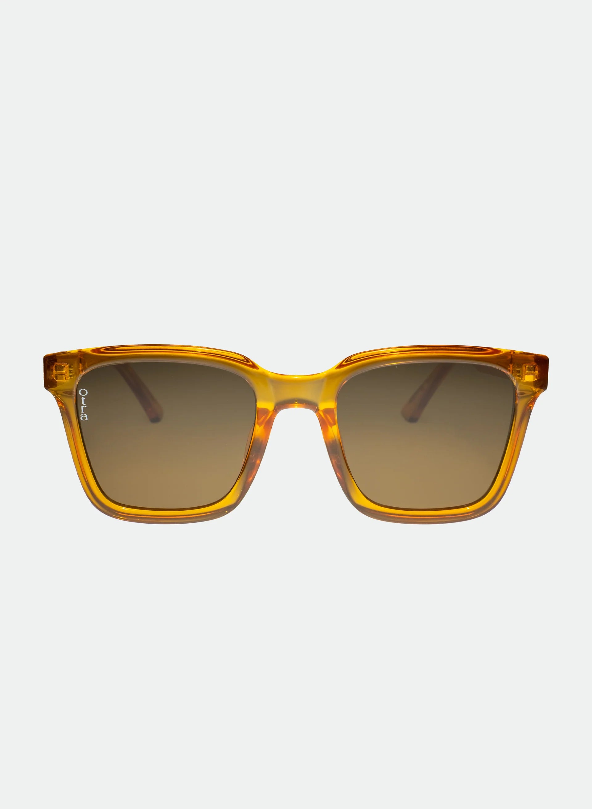 Fyn Sunglasses Orange Brown Fade