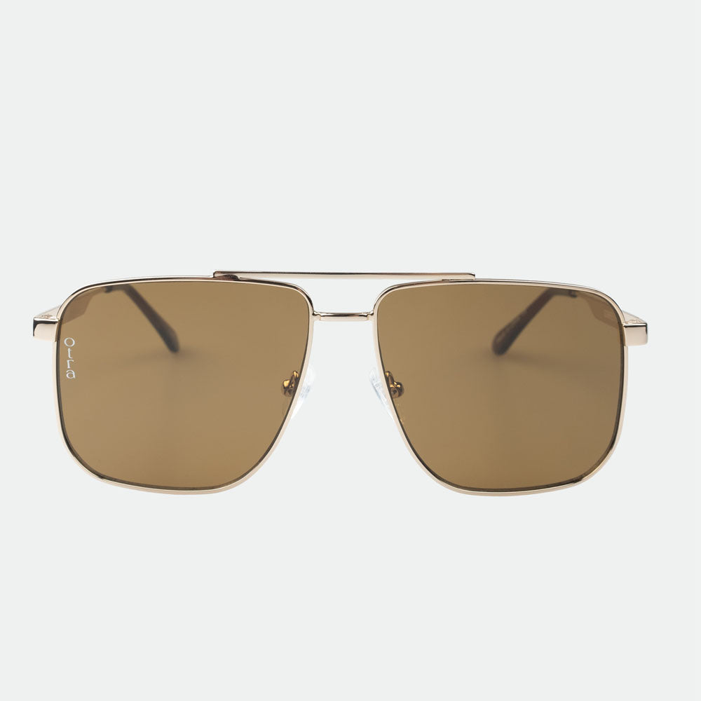 Sorrento Sunglasses Gold|Brown